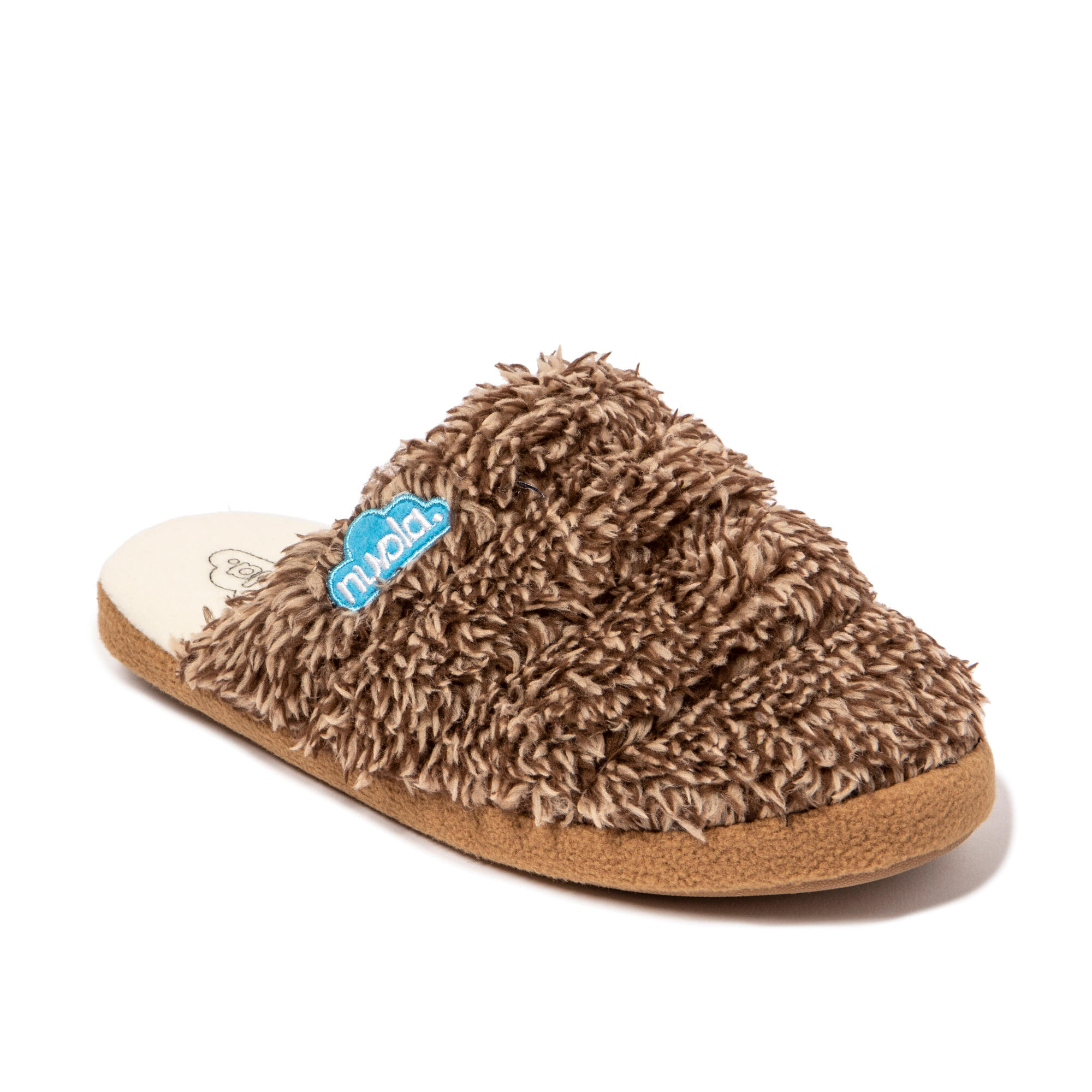 Chaussons unisex Nuvola marron Semelles en gomme 2/7
