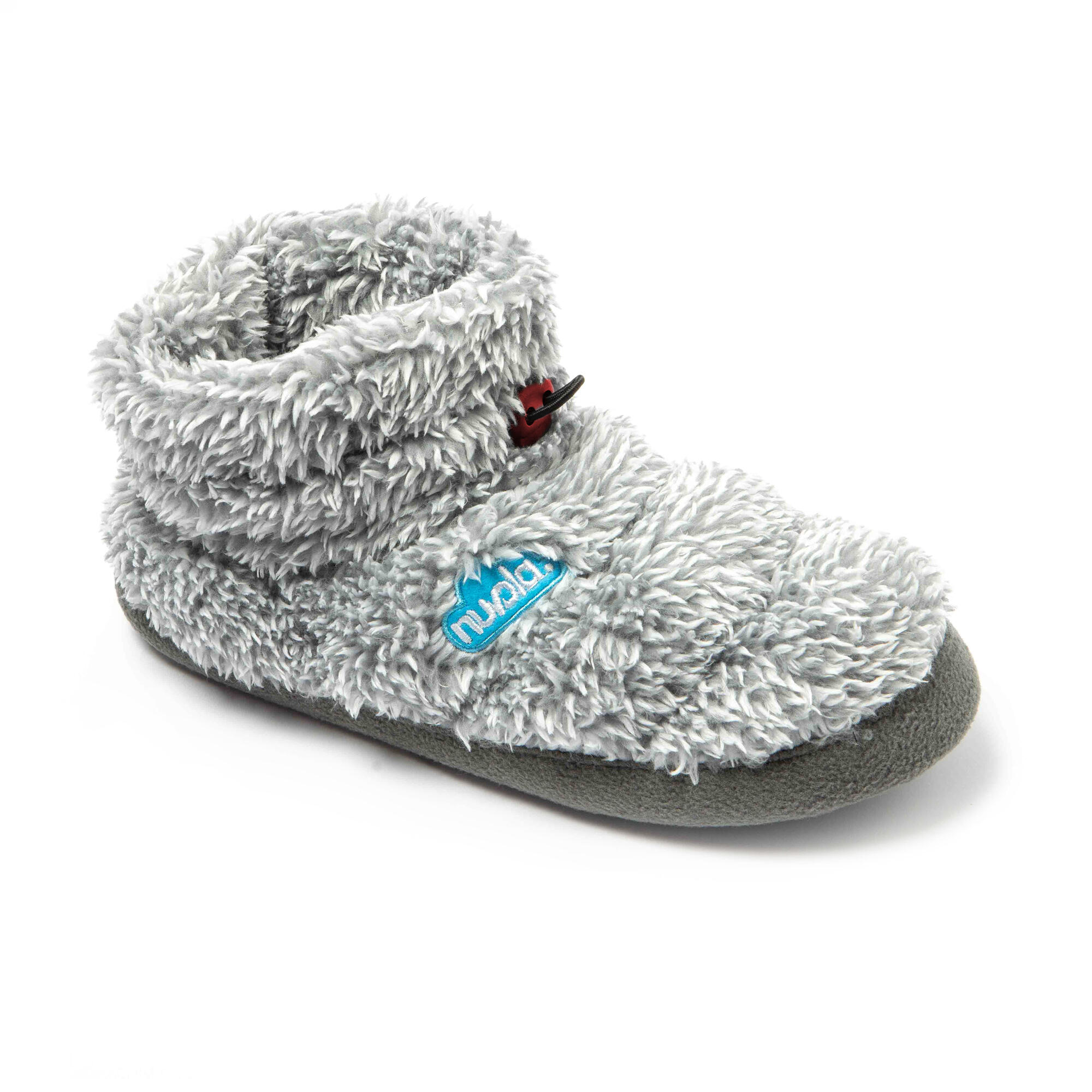 Pantuflas Nuvola gris Acolchadas suela goma 2/7