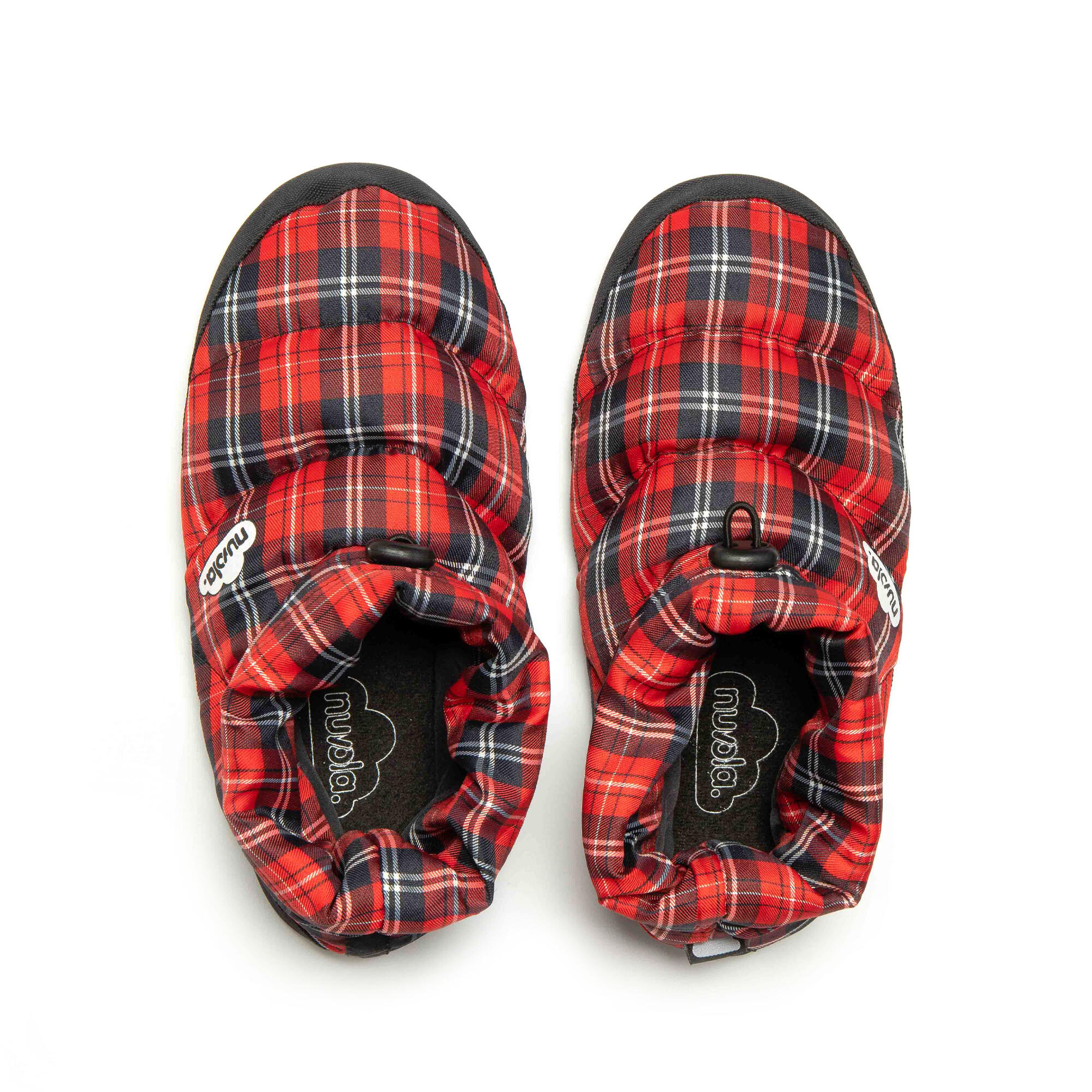 Pantuflas Nuvola rojo Acolchadas suela goma 7/7