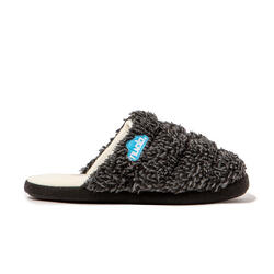 Chaussons unisex Nuvola gris Semelles en gomme