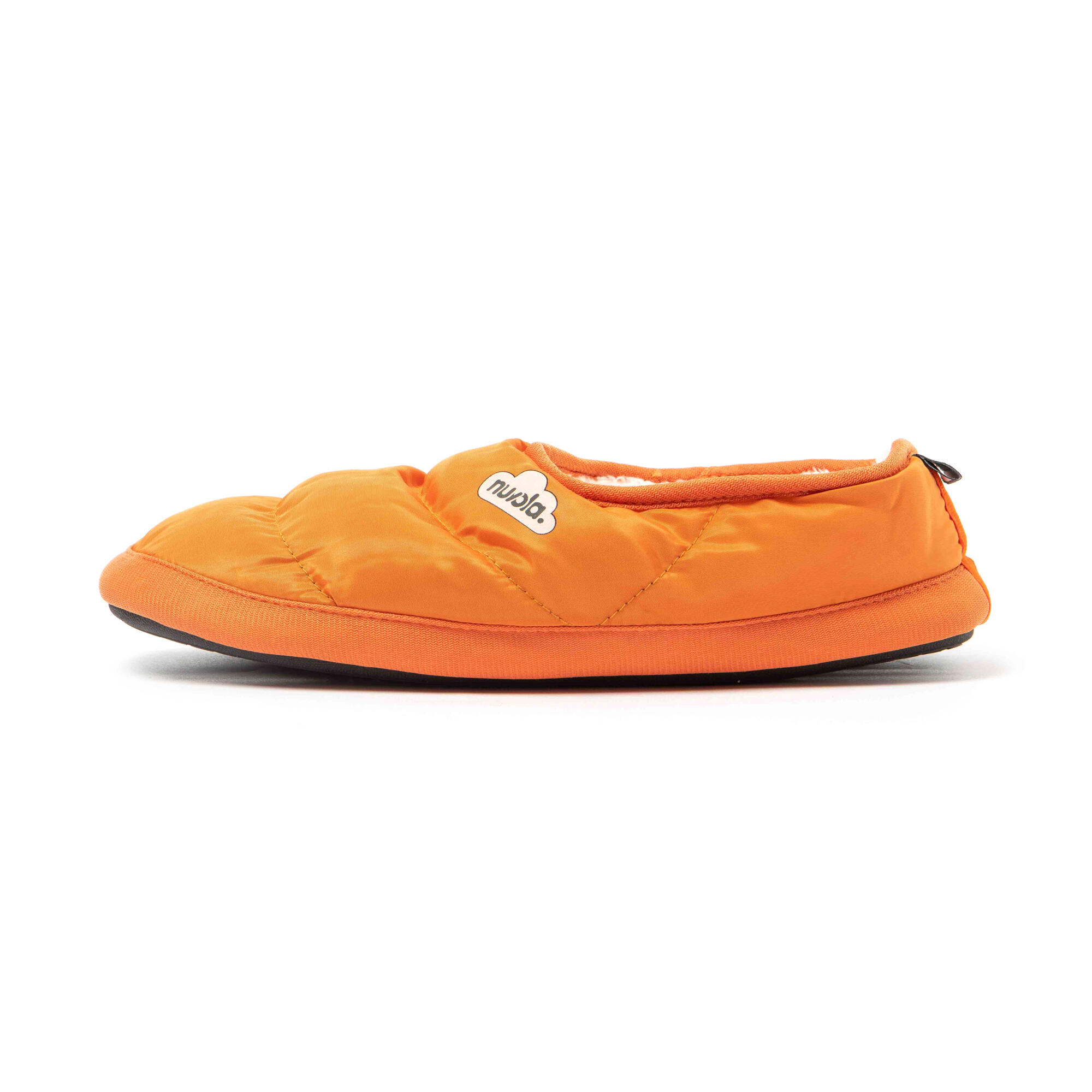 Pantofole Nuvola unisex arancioni imbottite con suola in gomma 4/7