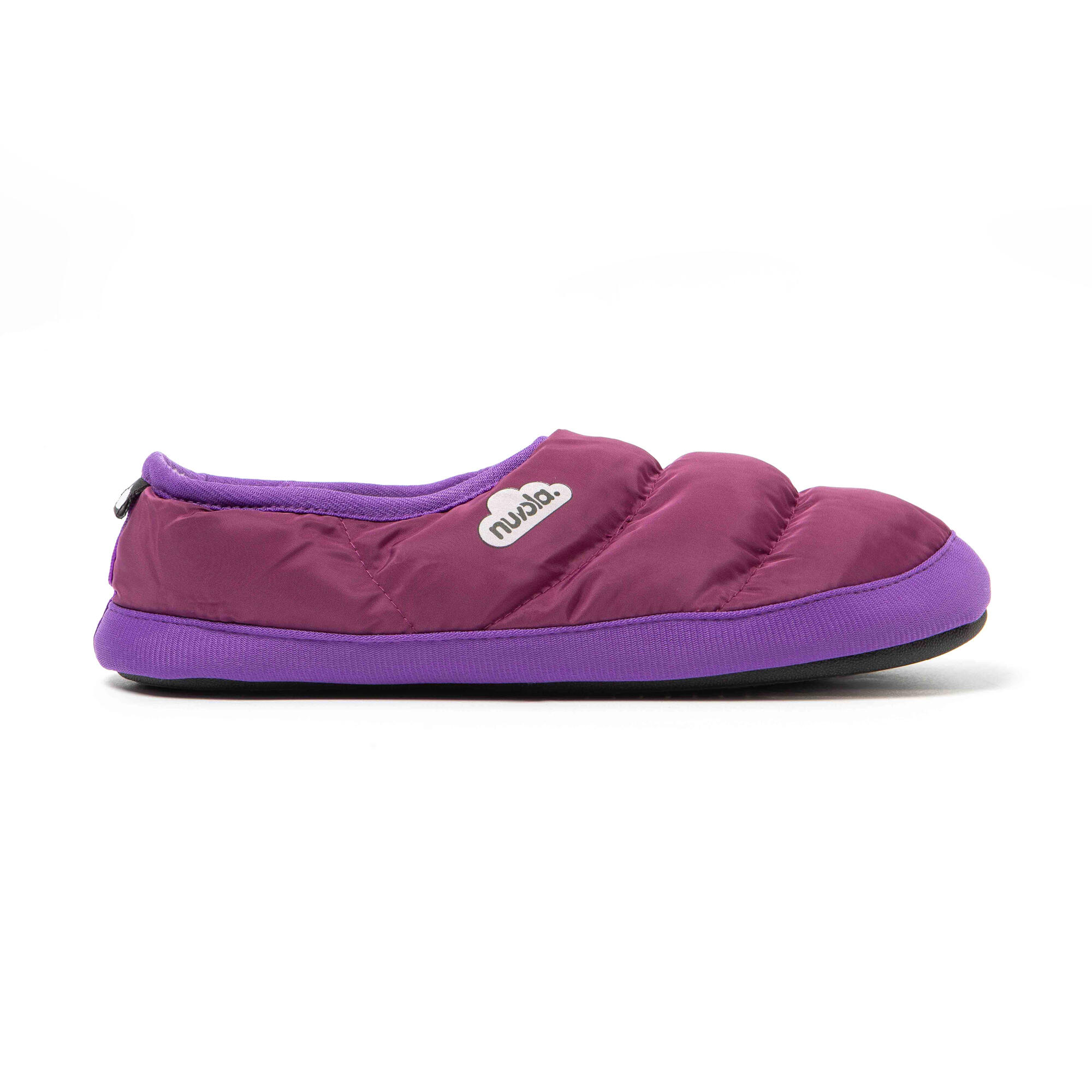 NUVOLA Slippers Nuvola lila Gepolsterde rubberen zolen