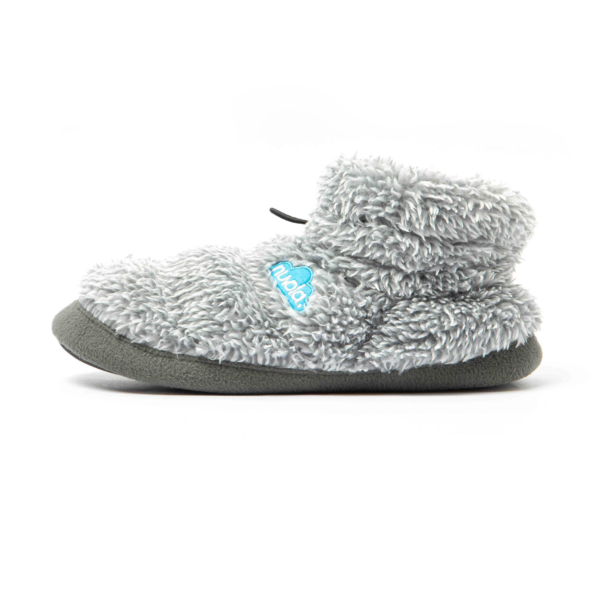 Pantuflas Nuvola gris Acolchadas suela goma 4/7