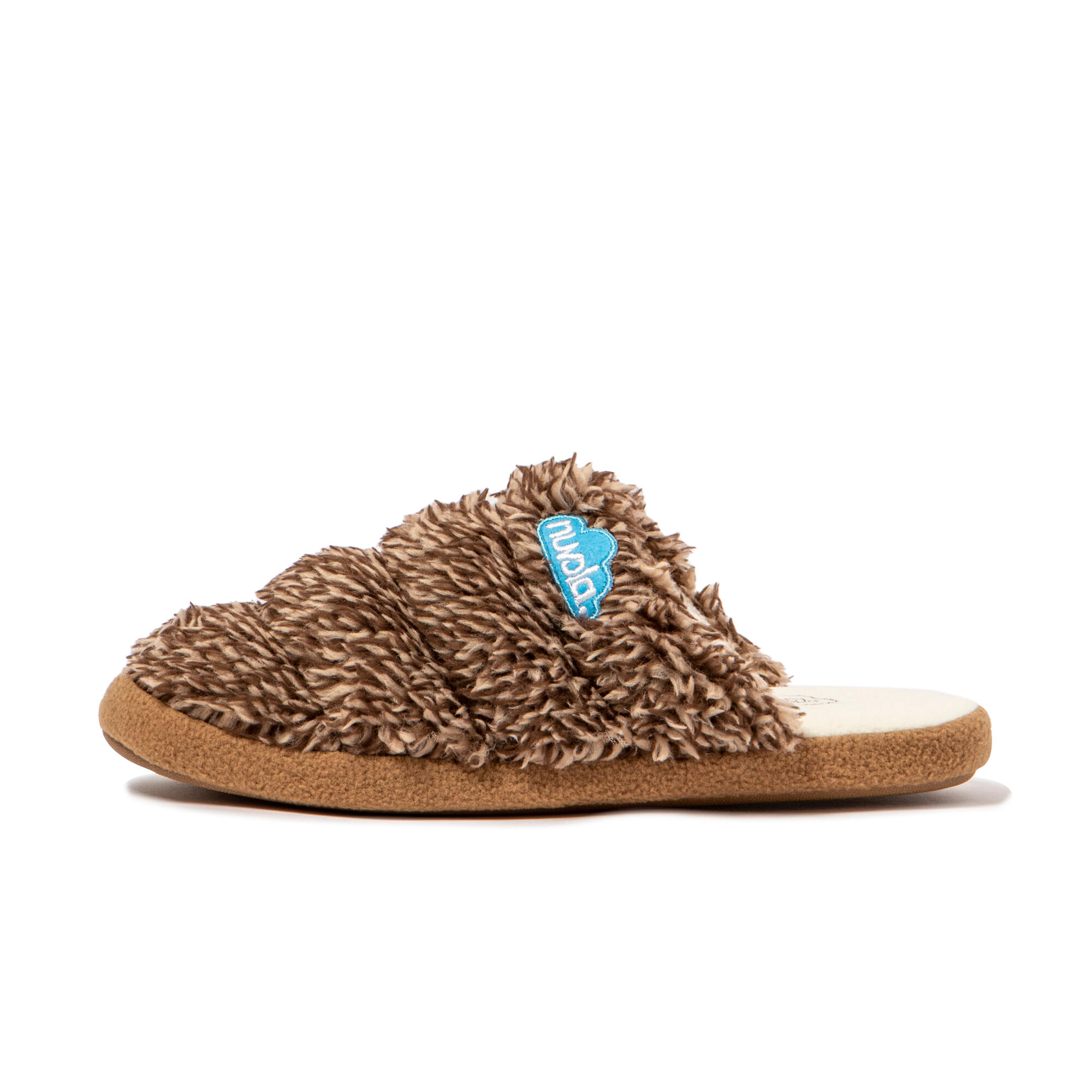 Chaussons unisex Nuvola marron Semelles en gomme 4/7
