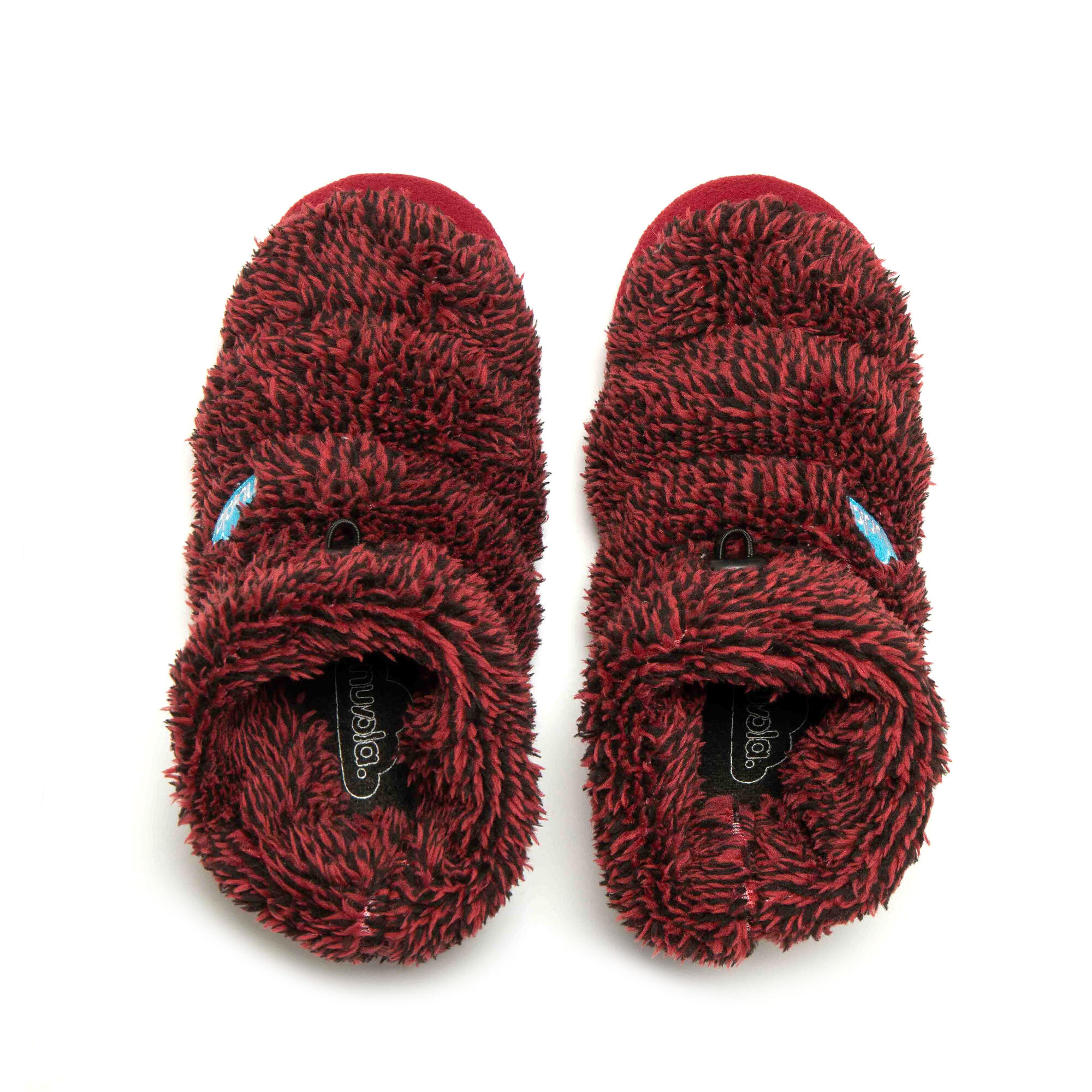 Pantuflas Nuvola granate Acolchadas suela goma 7/7