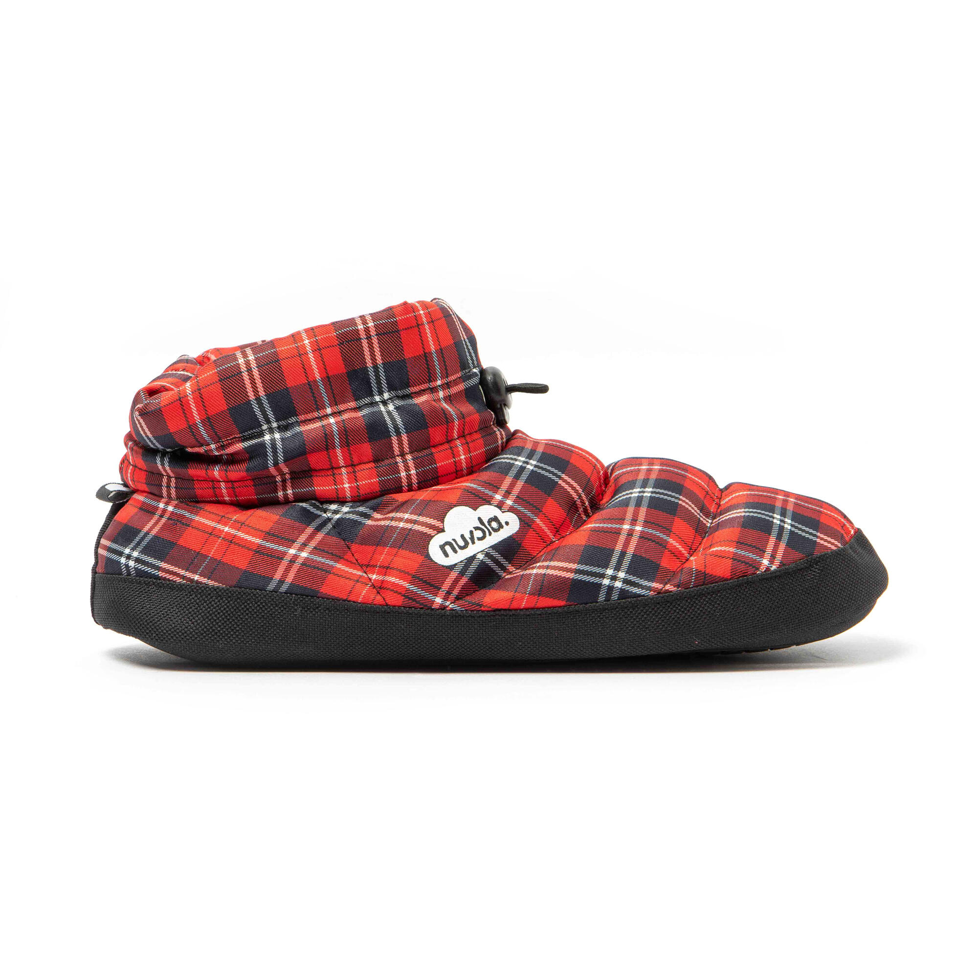 NUVOLA Slippers Nuvola rood Beklede rubberen zolen