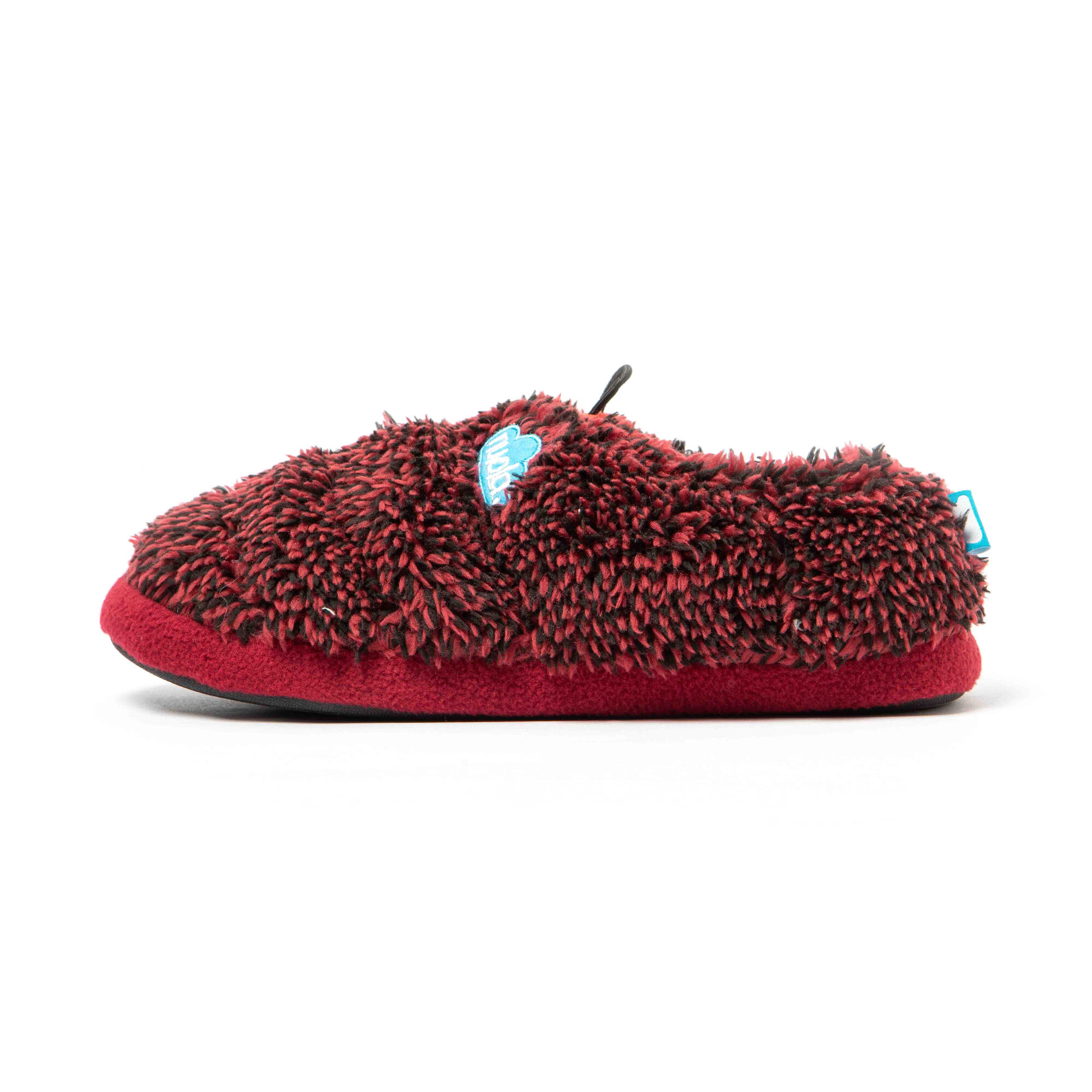 Pantuflas Nuvola granate Acolchadas suela goma 4/7