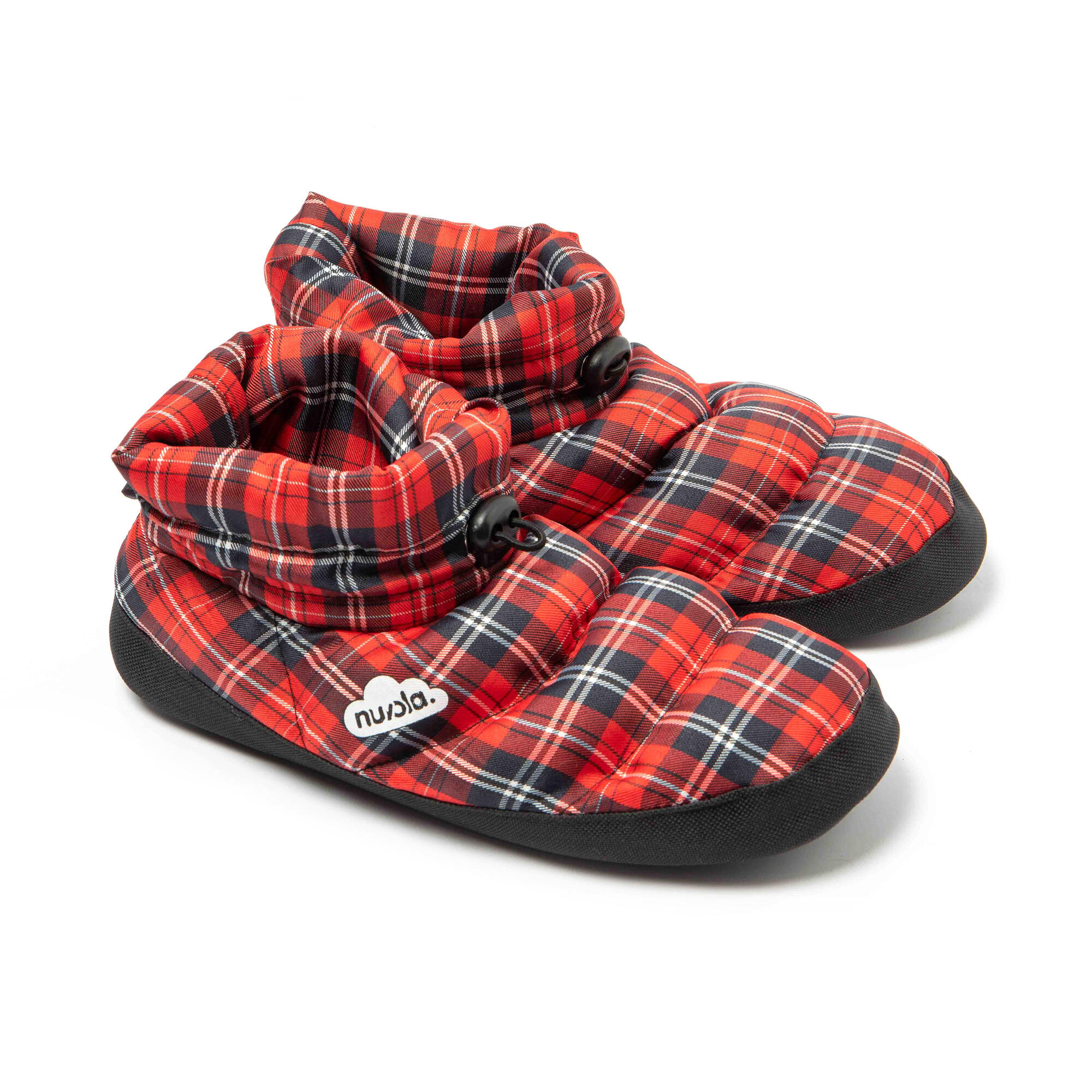 Slippers Nuvola rood Beklede rubberen zolen 3/7
