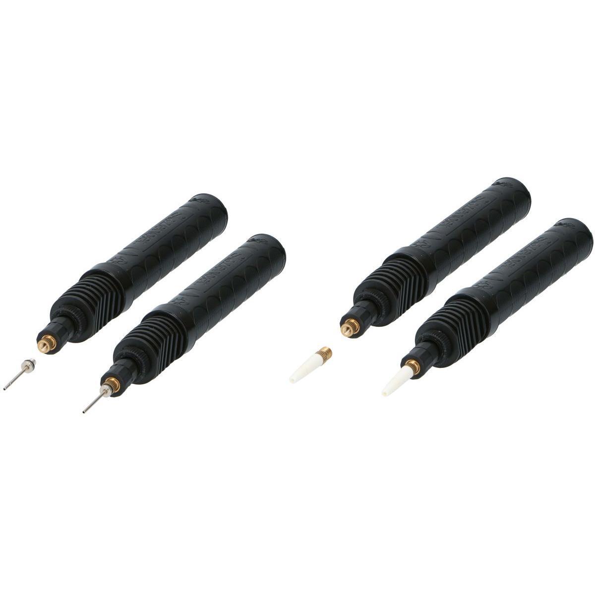 Pumpe Ergonomisch, Leicht, Mehrere Fittings - Dwukierunkowa, schwarz 3/7