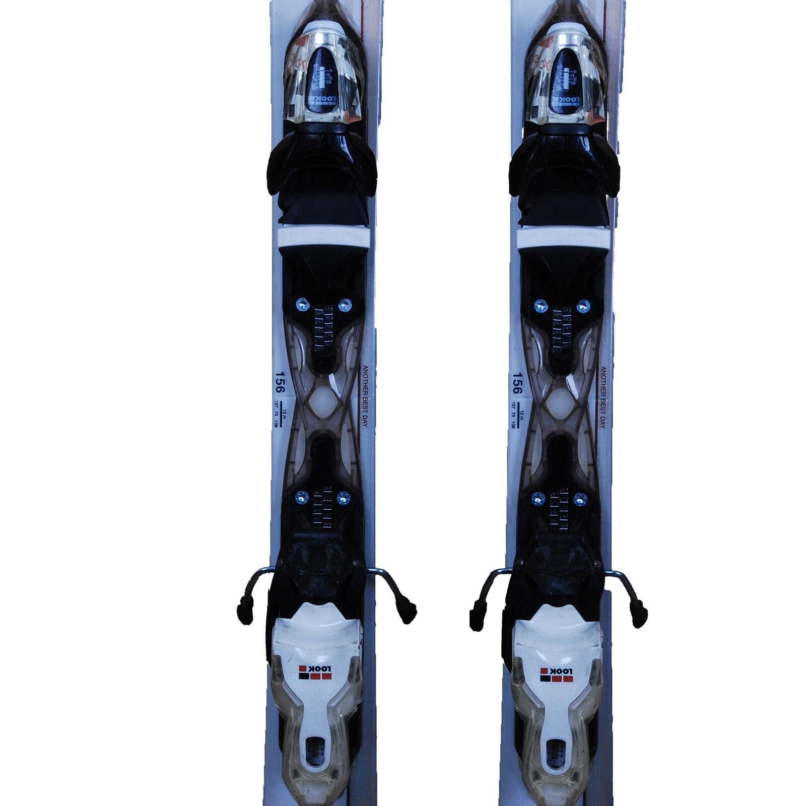 RECONDITIONNE - Ski Rossignol Famous 8 + Fixations 3/4