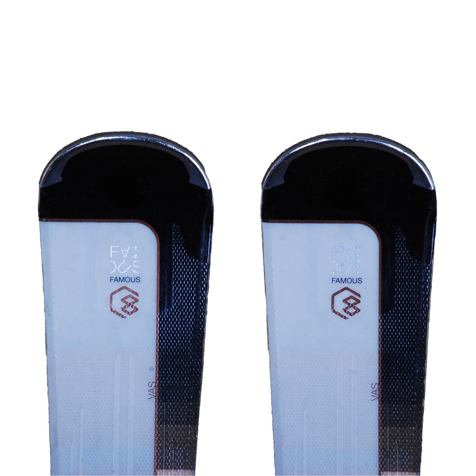 RECONDITIONNE - Ski Rossignol Famous 8 + Fixations 2/4