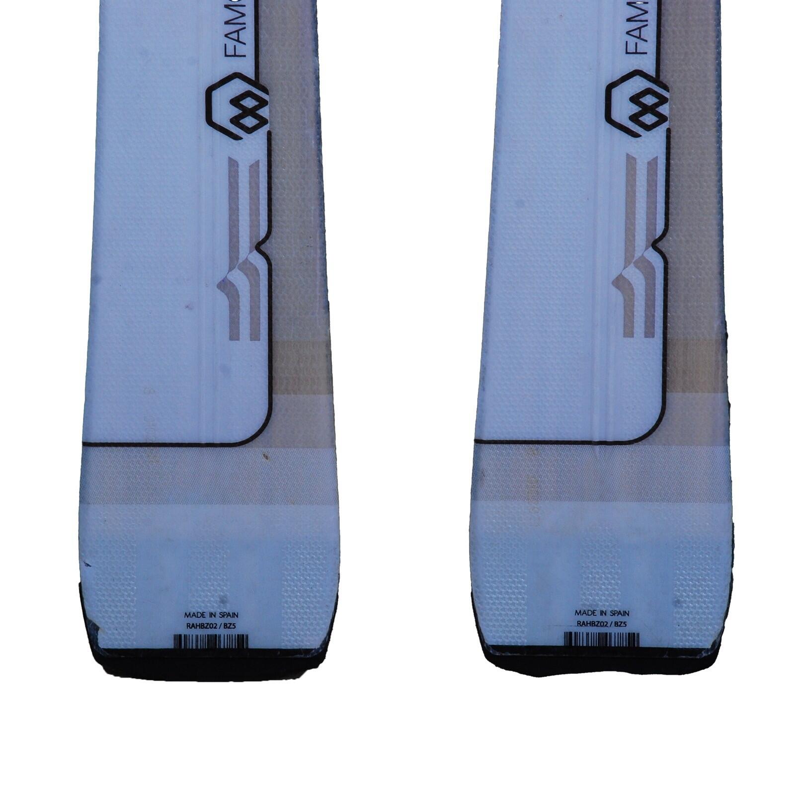 RECONDITIONNE - Ski Rossignol Famous 8 + Fixations 4/4