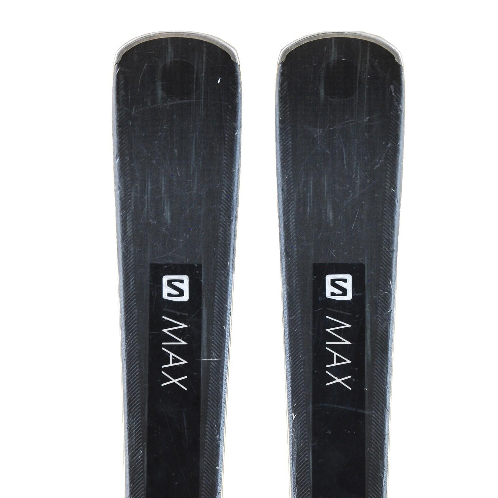 TWEEDEHANDS - Ski Occasion Salomon S Max 8 W + Fixations - GOEDE 2/4