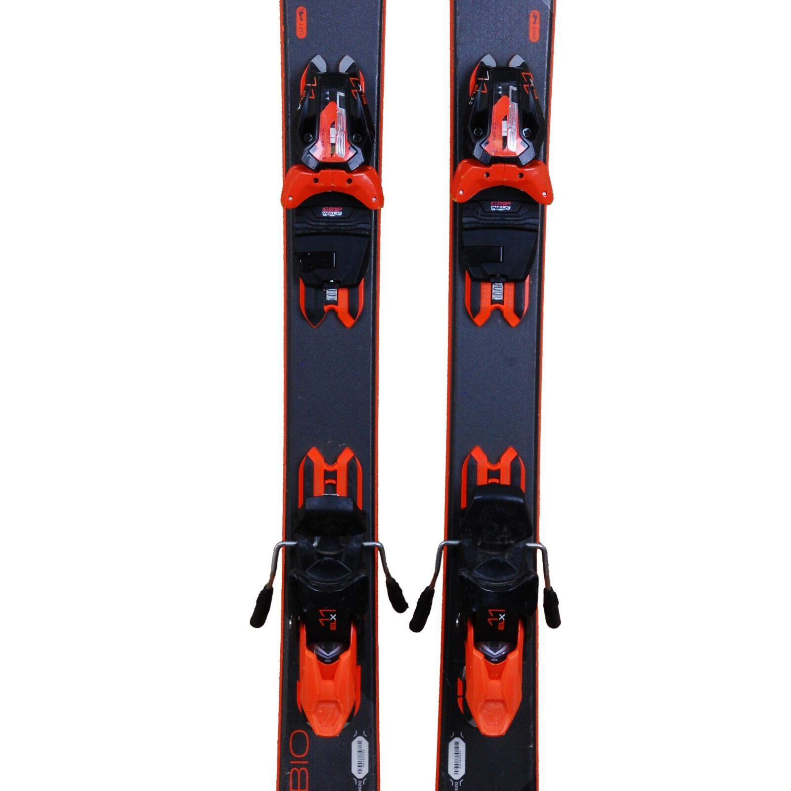 TWEEDEHANDS - Ski Occasion Elan Amphibio 12 Ti + Fixations - GOEDE 3/4