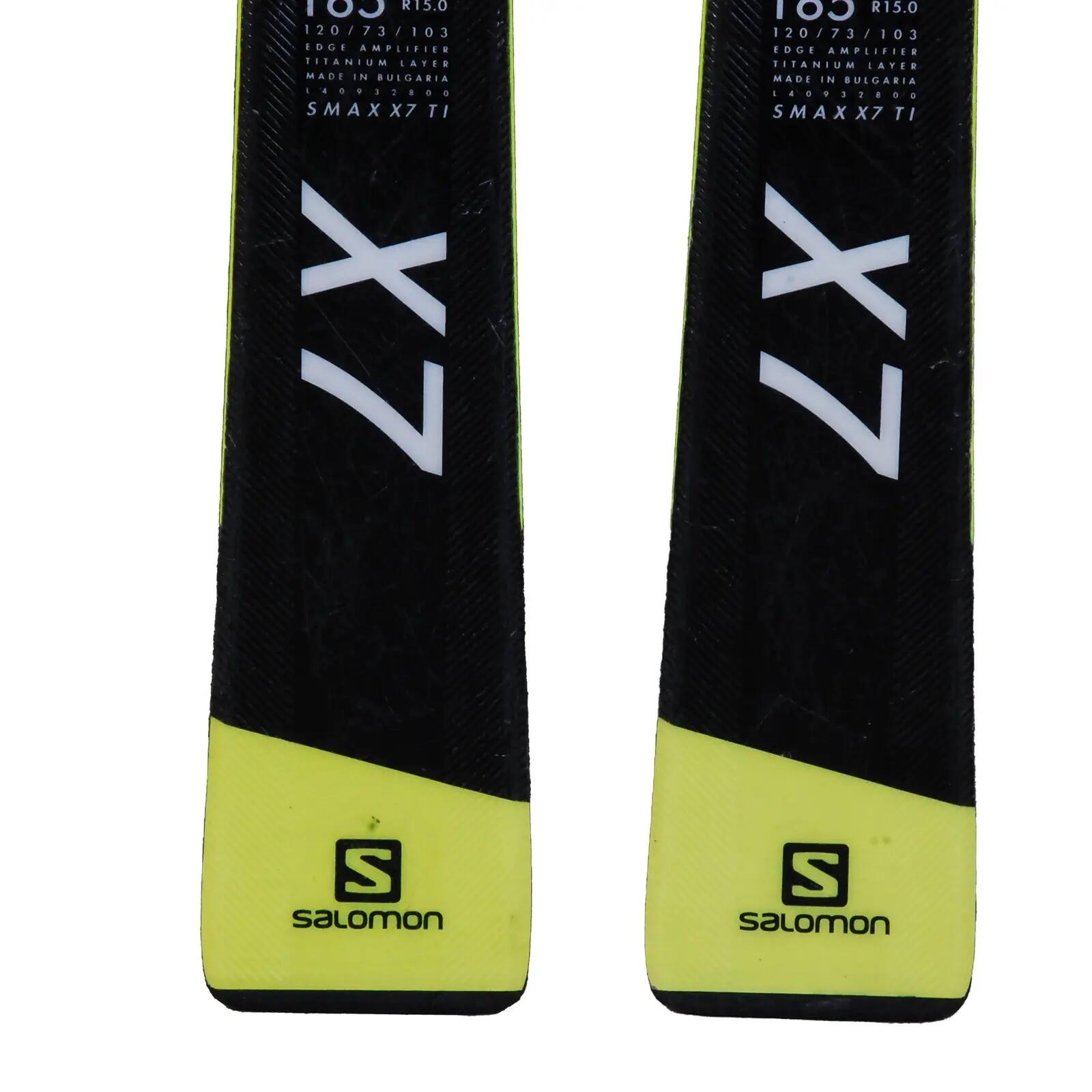 SECOND HAND - Sci Usato Salomon S/max X7 Ti + Attacchi - BUONO 4/4