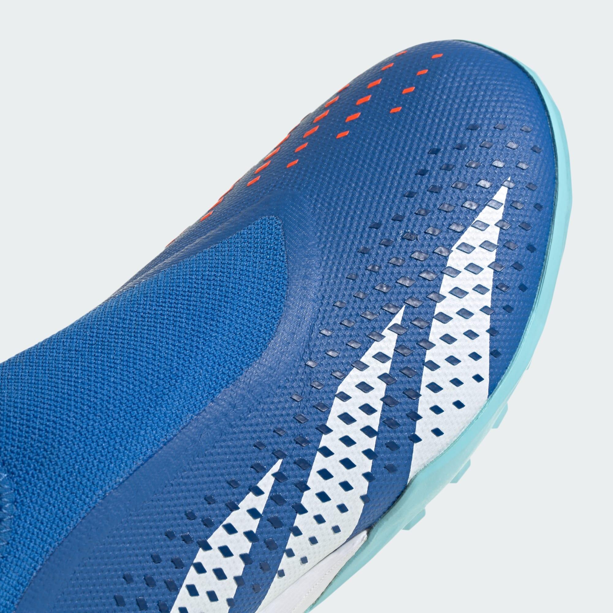 Predator bleu best sale sans lacet