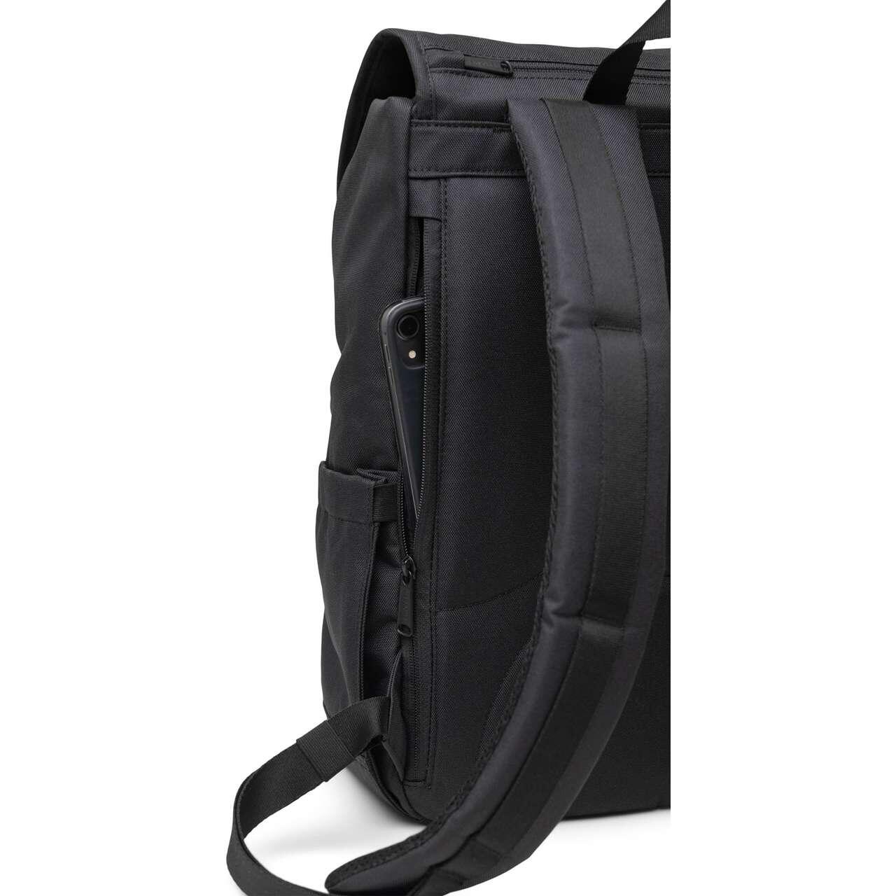Sac à dos en matières recyclées LITTLE AMERICA MID 21L 11391 UNISEXE Noir camel 6/7