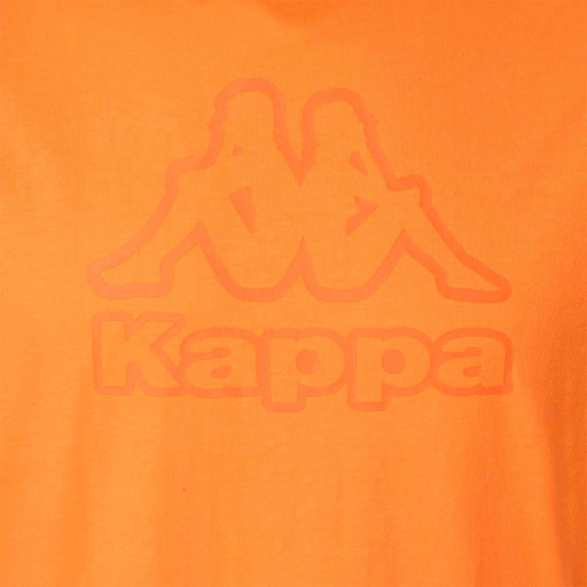 T shirt maglietta da uomo in cotone arancione da sportivo 4/7