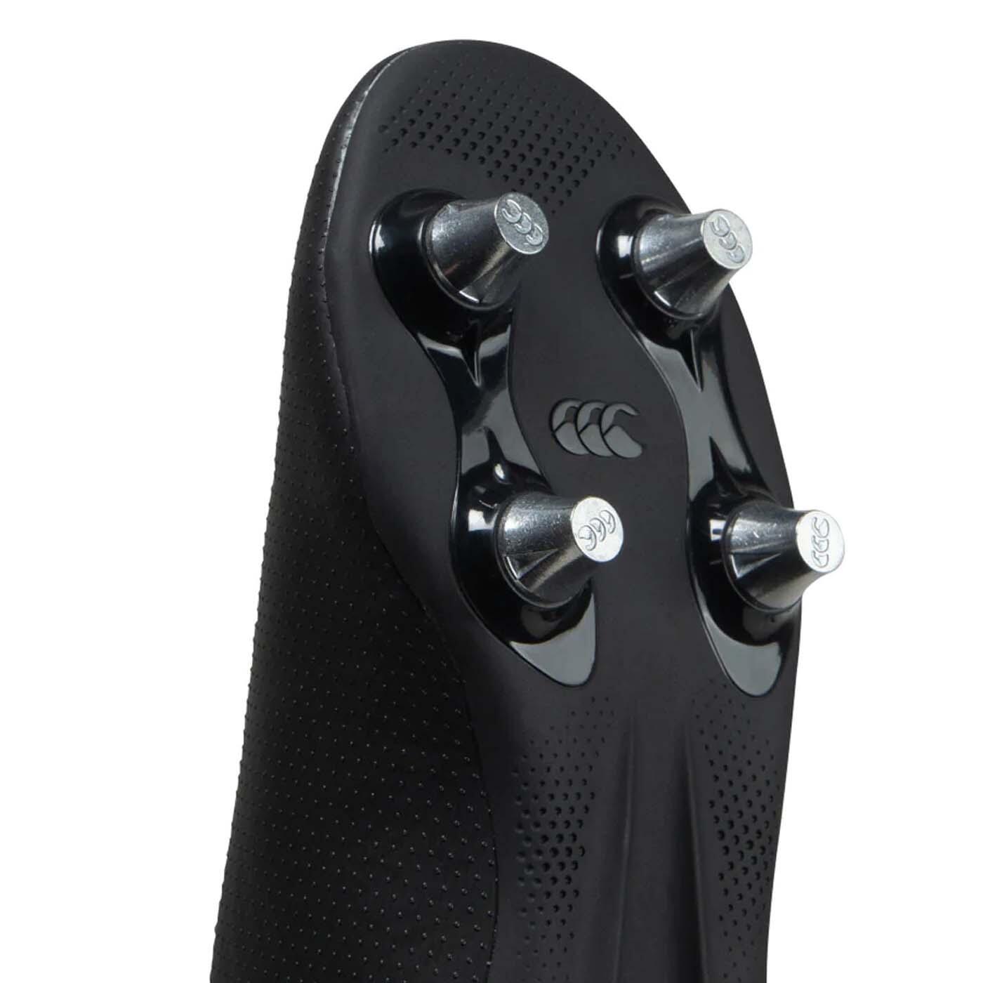 Crampons Canterbury Speed Raze junior noir aluminium 4/6