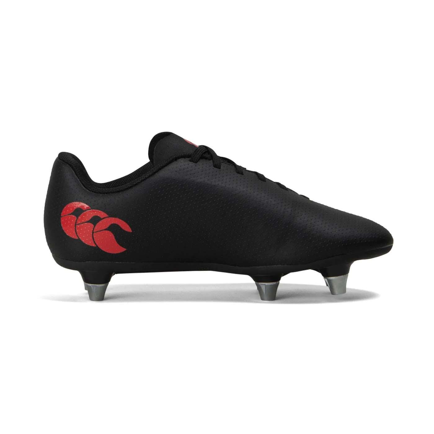 Crampons Canterbury Speed Raze junior noir aluminium 2/6