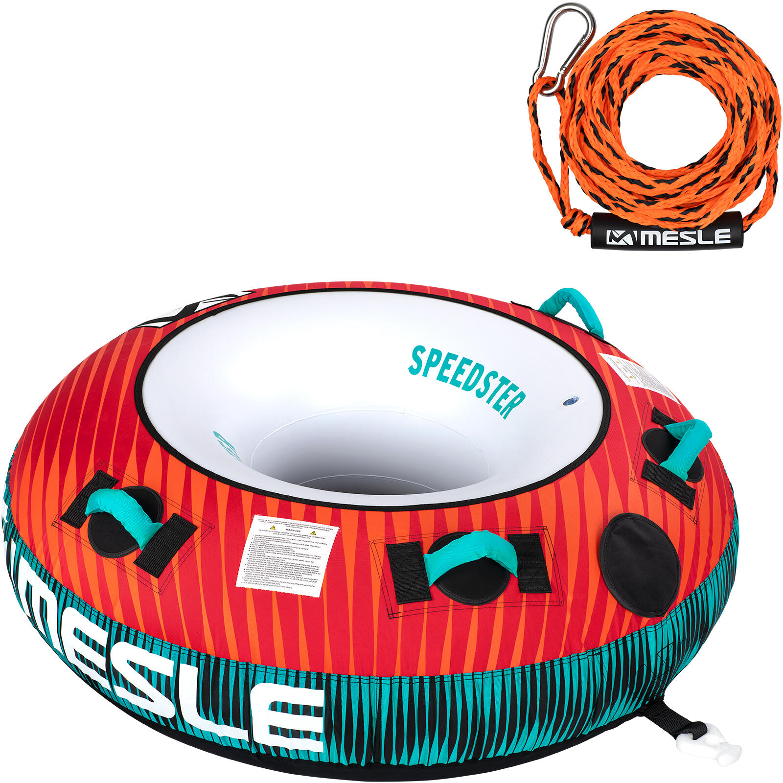 MESLE Funtube Speedster 1-2 Personen Met Lijn Band Achter Boot & Jetski