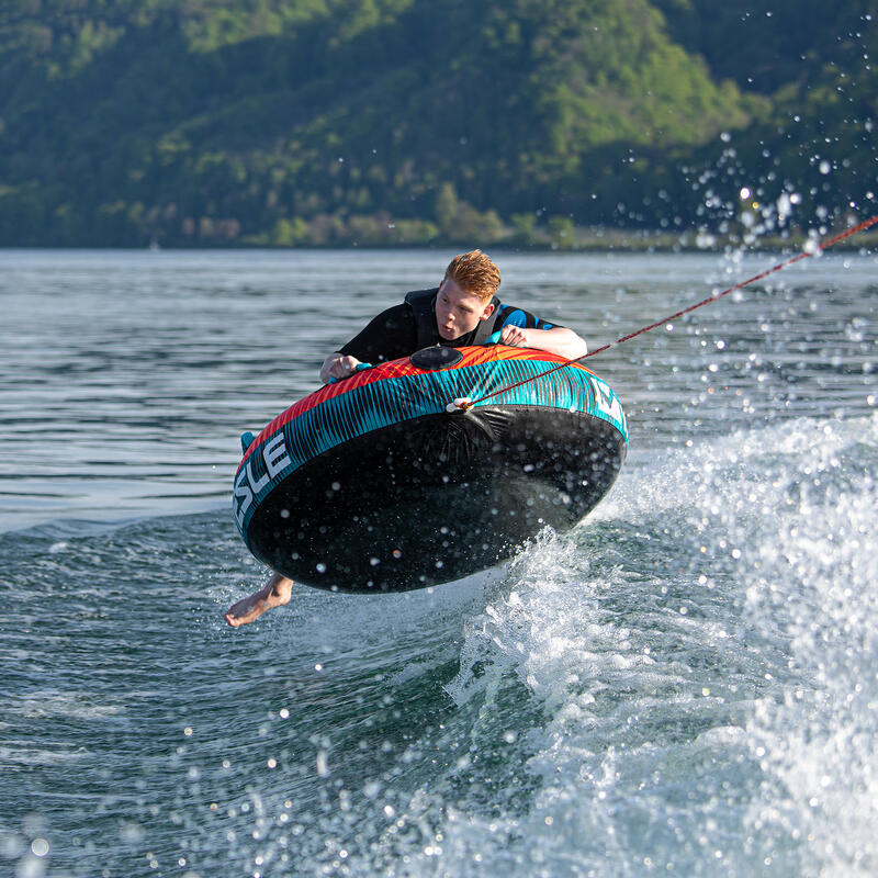 Pack Bouée Tractable Speedster avec Corde, 1 - 2 Personnes Gonflable Bateau