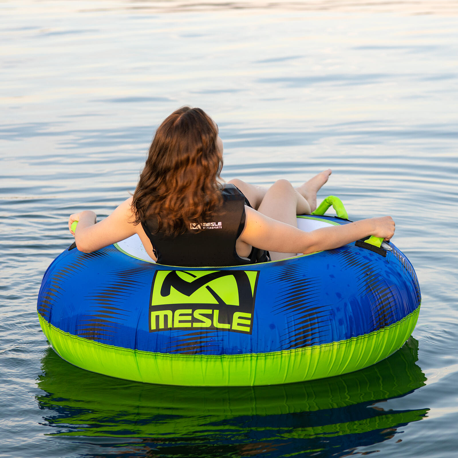 Funtube Ringo 1-persoons Set Met Lijn Sleepband Zwemring Voor Boot 5/5