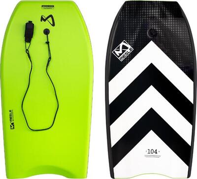 Bodyboard Kinder & Erwachsene Speed Skin Schwimmbrett Boogie Board blau 41''
