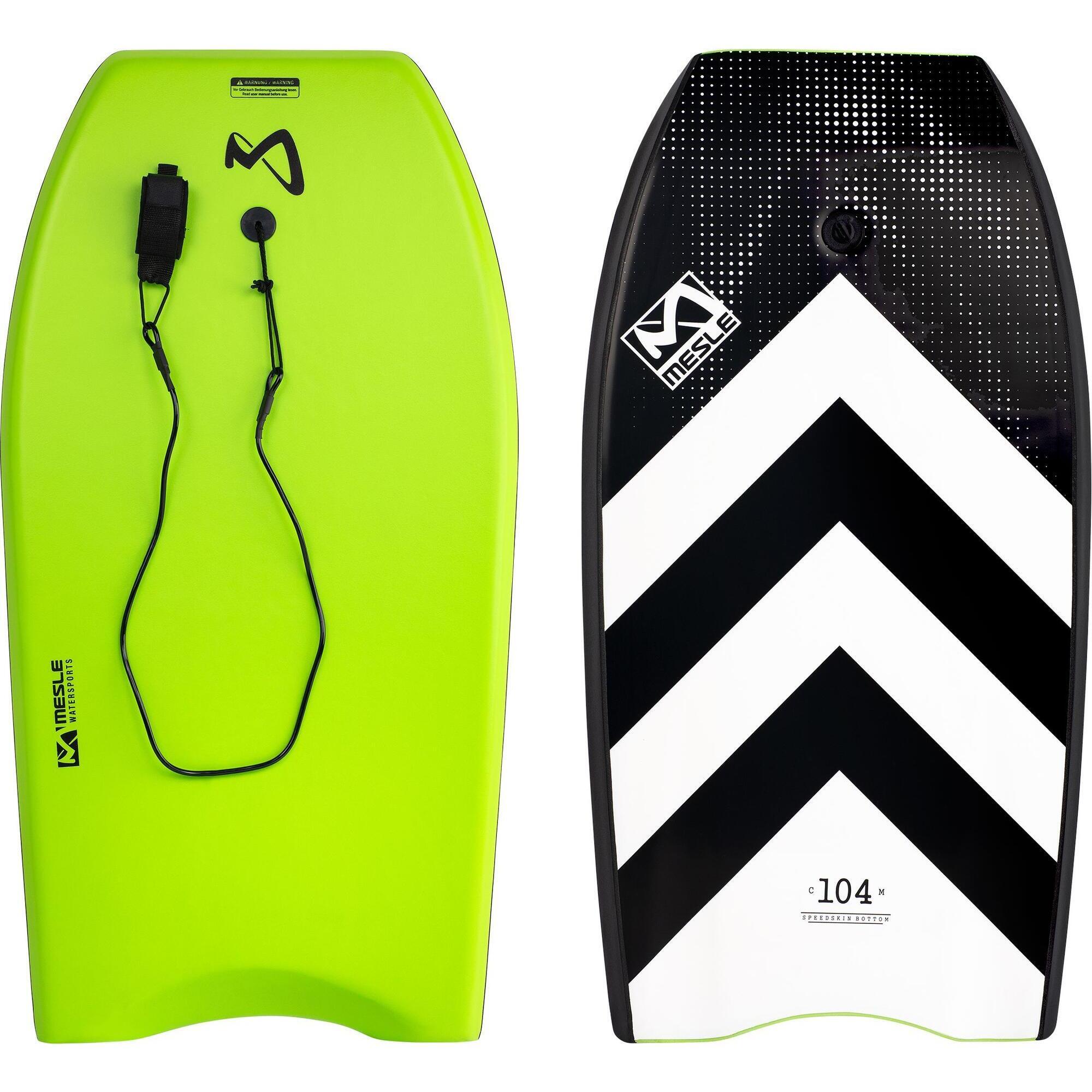 Mesle - Bodyboard Enfants & Adultes Speed Skin Planche De Natation Boogie Board 41'' - Bodyboard - Vert - 104 Cm - Decathlon