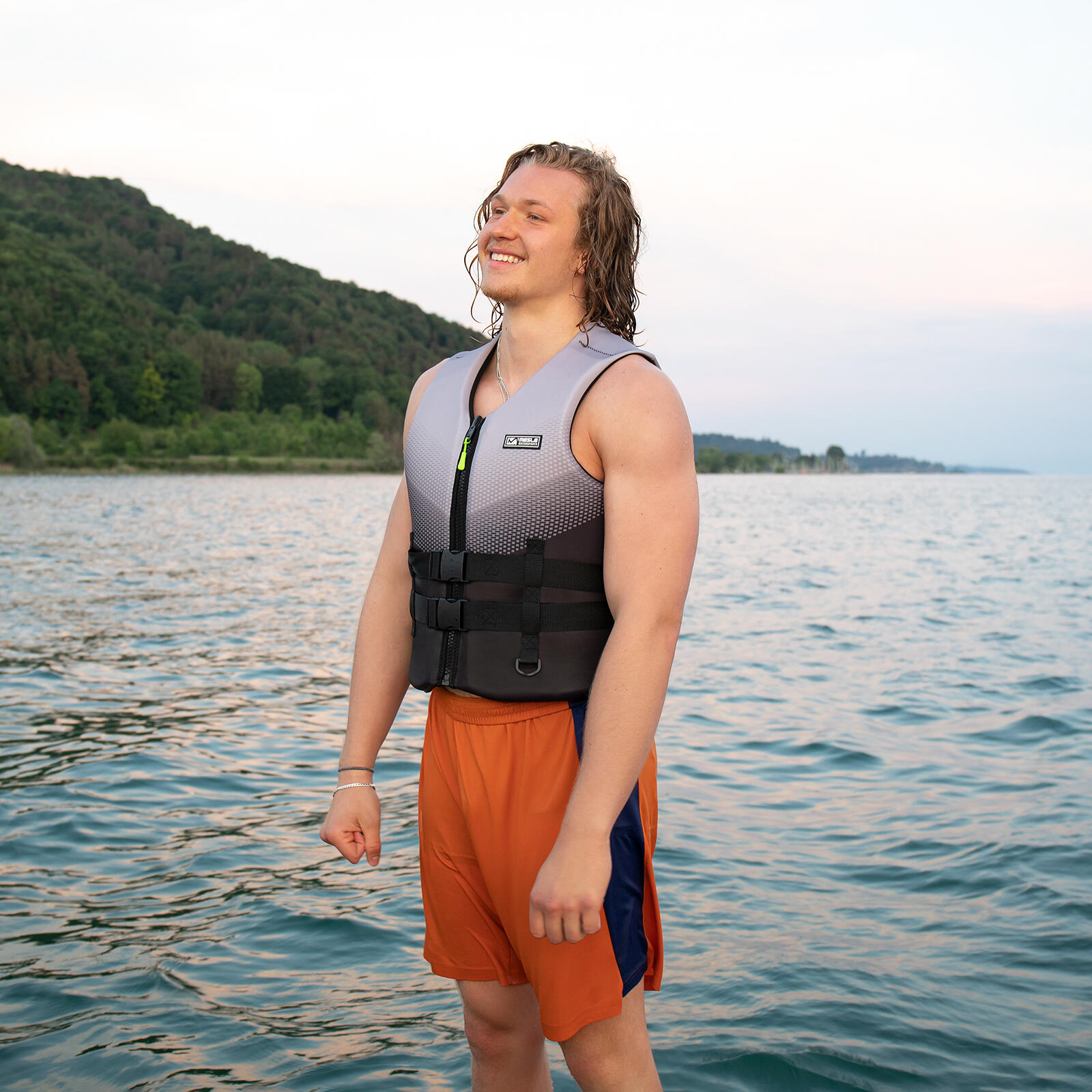 Gilet d'aide à la flottabilité NYO Néoprène Adulte Homme 50 N Wakeboard Jetski 4/6