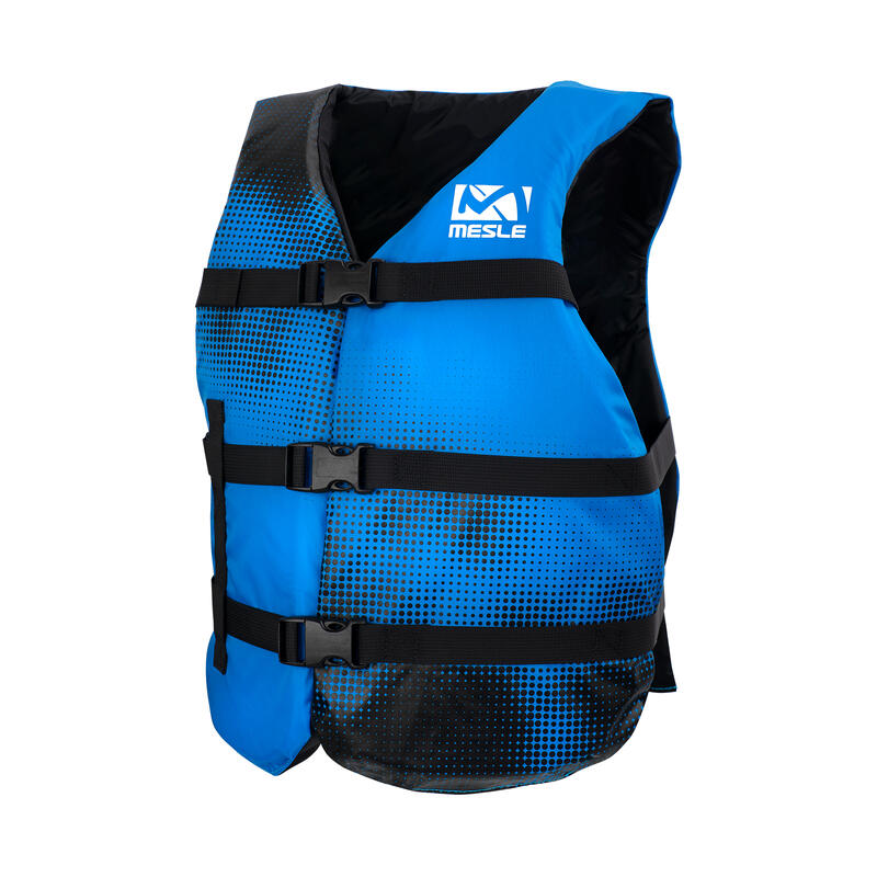 Wasserski Set Strato 170 cm mit Leine Schwimmweste Tasche Erwachsene blau