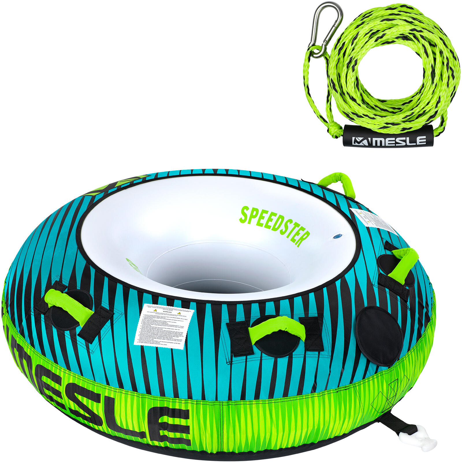 MESLE Funtube Speedster 1-2 Personen Met Lijn Band Achter Boot & Jetski