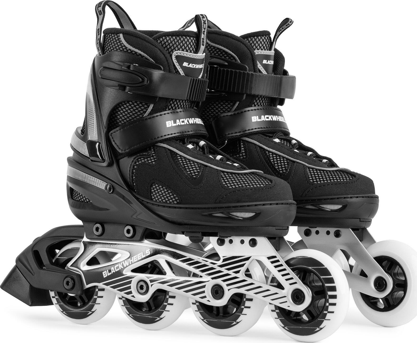 Patins em Linha Blackwheels Flex Pro fitness ajustáveis 5/7