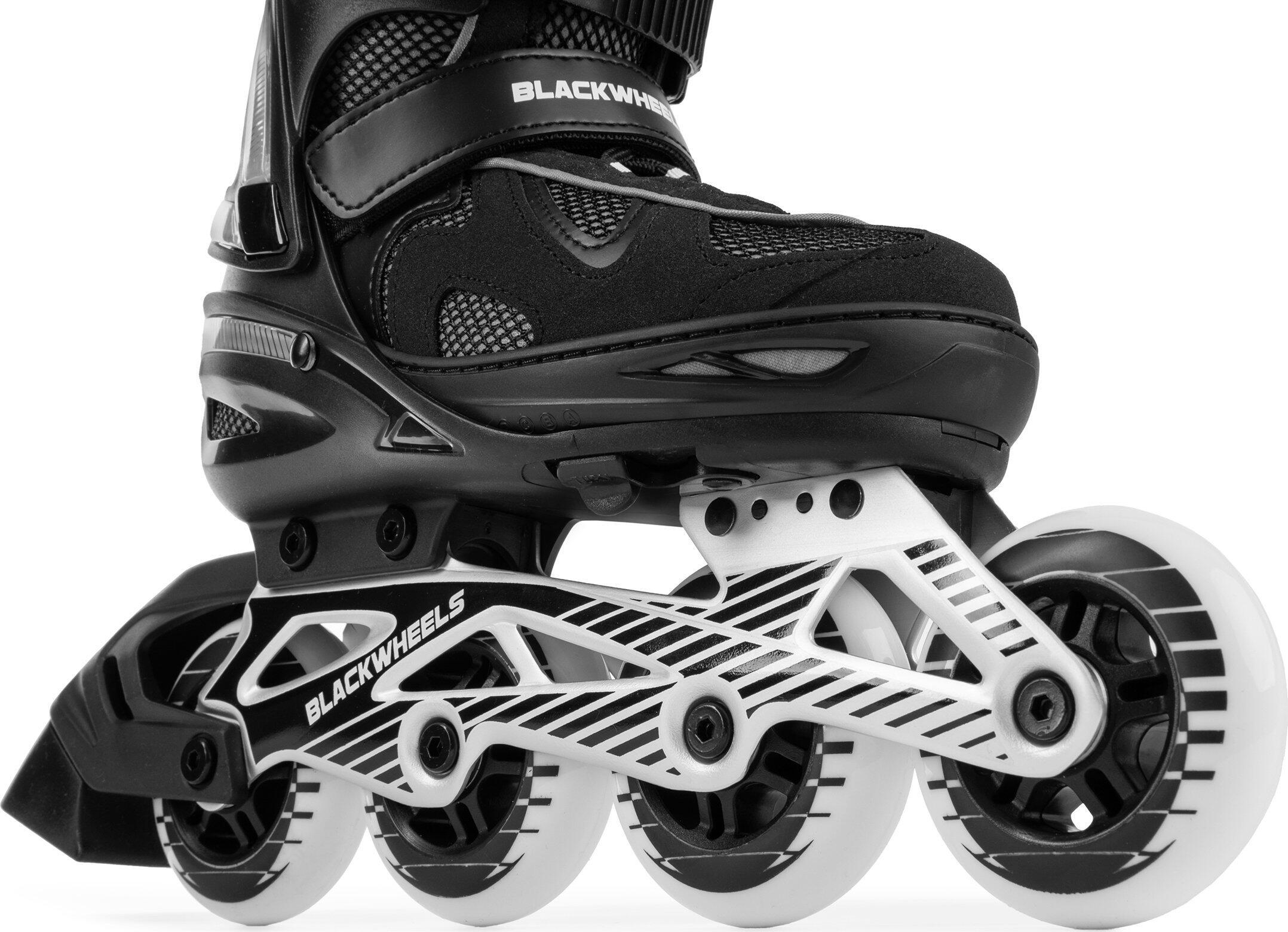 Patins em Linha Blackwheels Flex Pro fitness ajustáveis 6/7