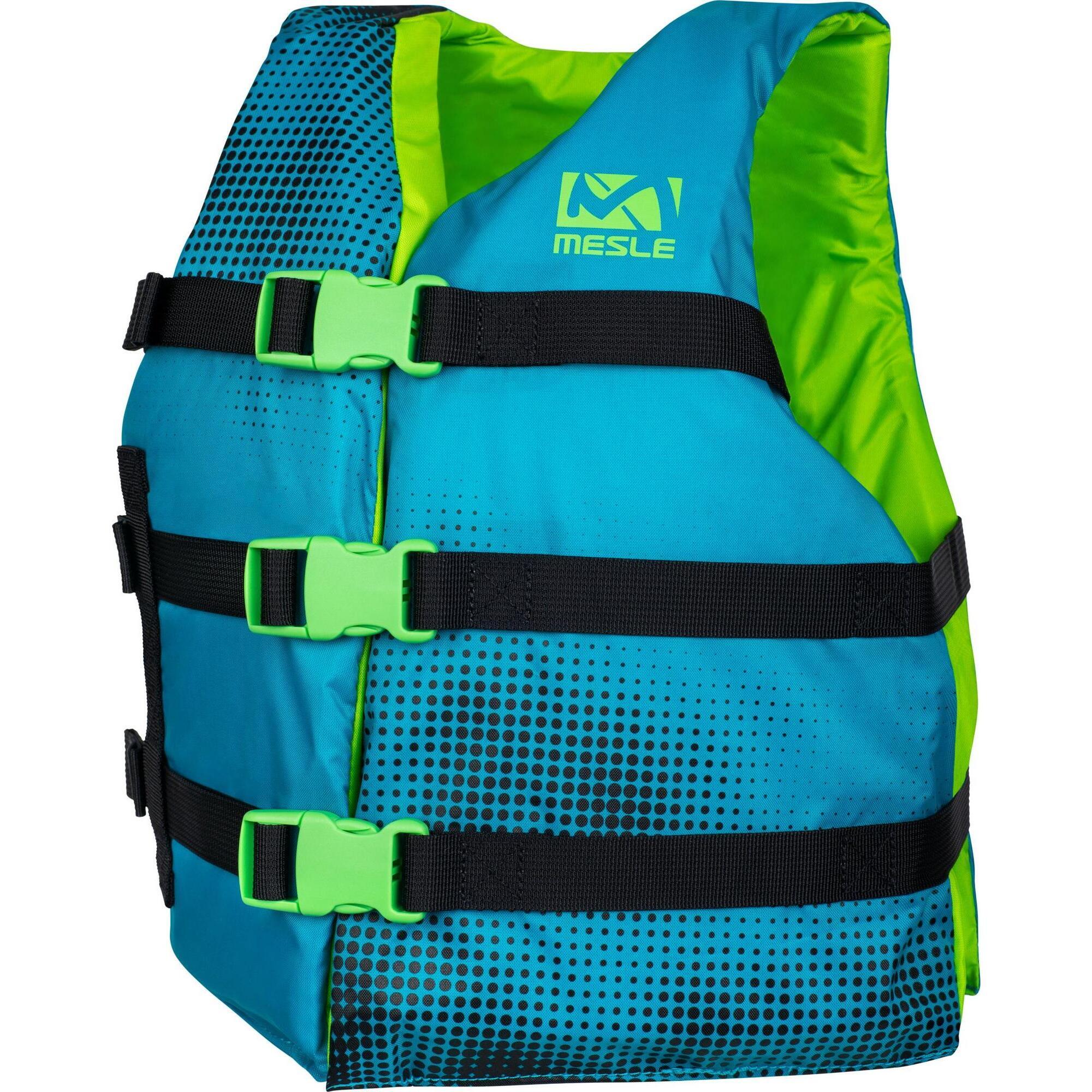 Mesle - Gilet De Natation Enfant Sportsman Junior 50n Tailles 30-40 Kg Sup Piscine - Gilet De Flottaison - Bleu - Enfant - Decathlon