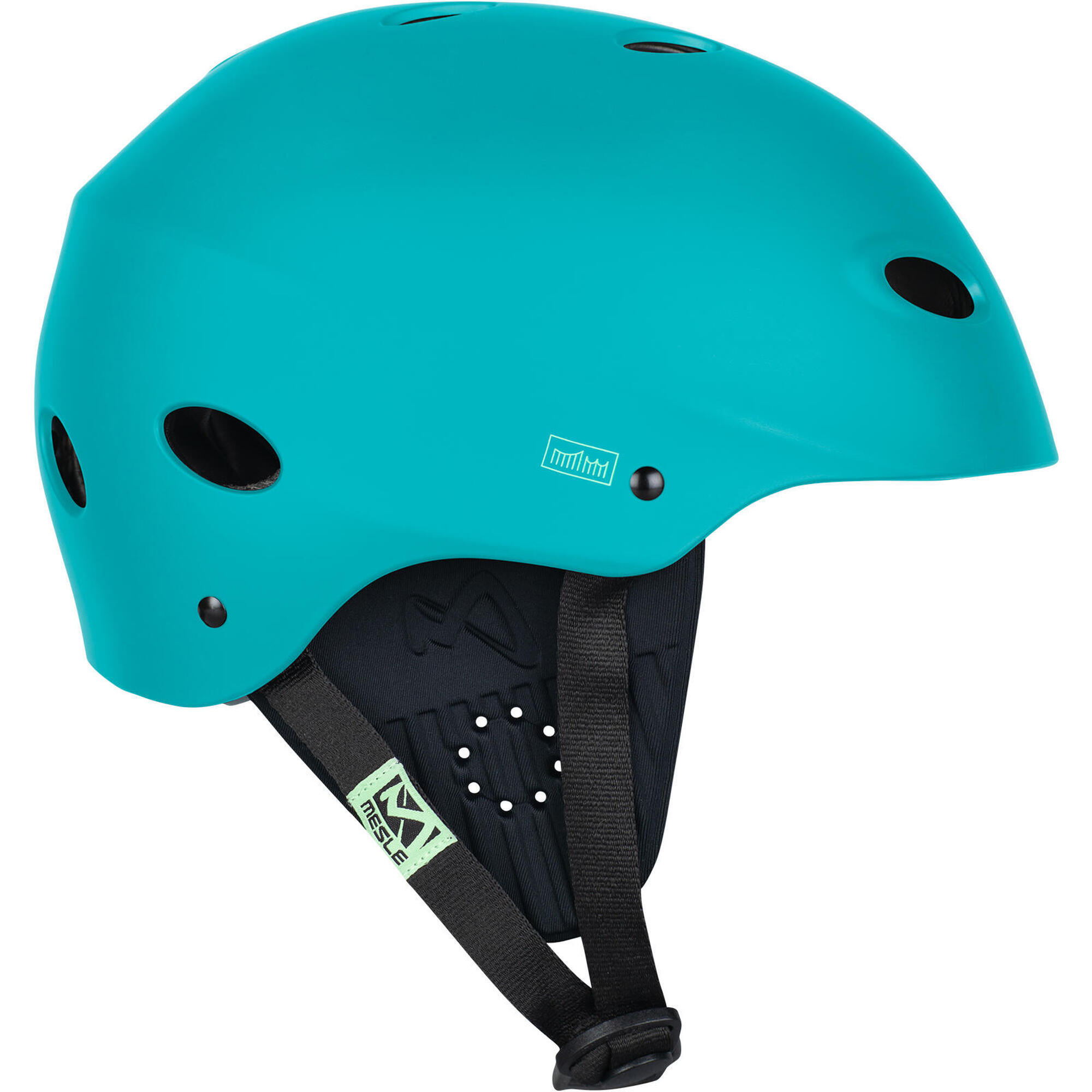 Mesle - Casque Sport Nautique Ultuna Wakeboard Kayak Kitesurf Wingfoil Homme / Femme - Casque - Bleu|turquoise - 36 Xs - Decathlon