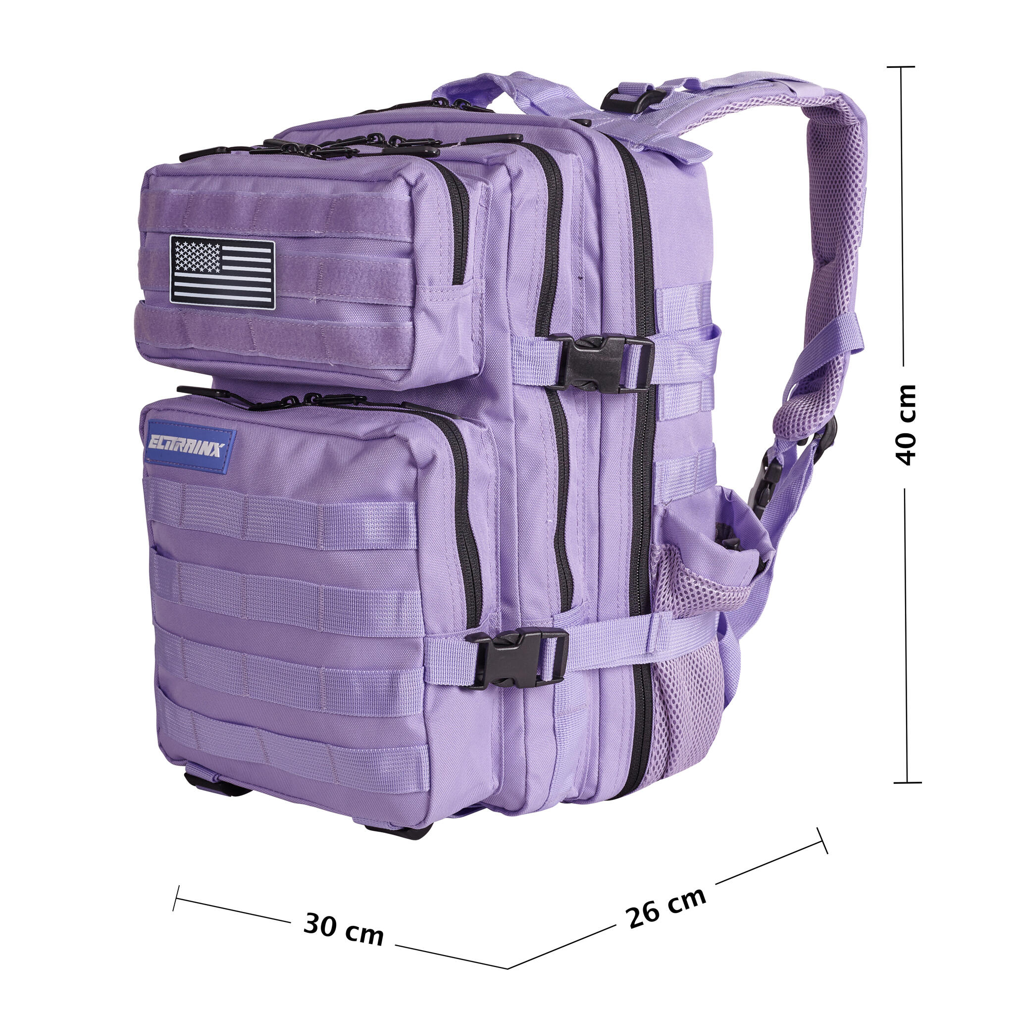 Plecak Elitex Training 25L Lavender kabinowy, wodoodporny 4/6