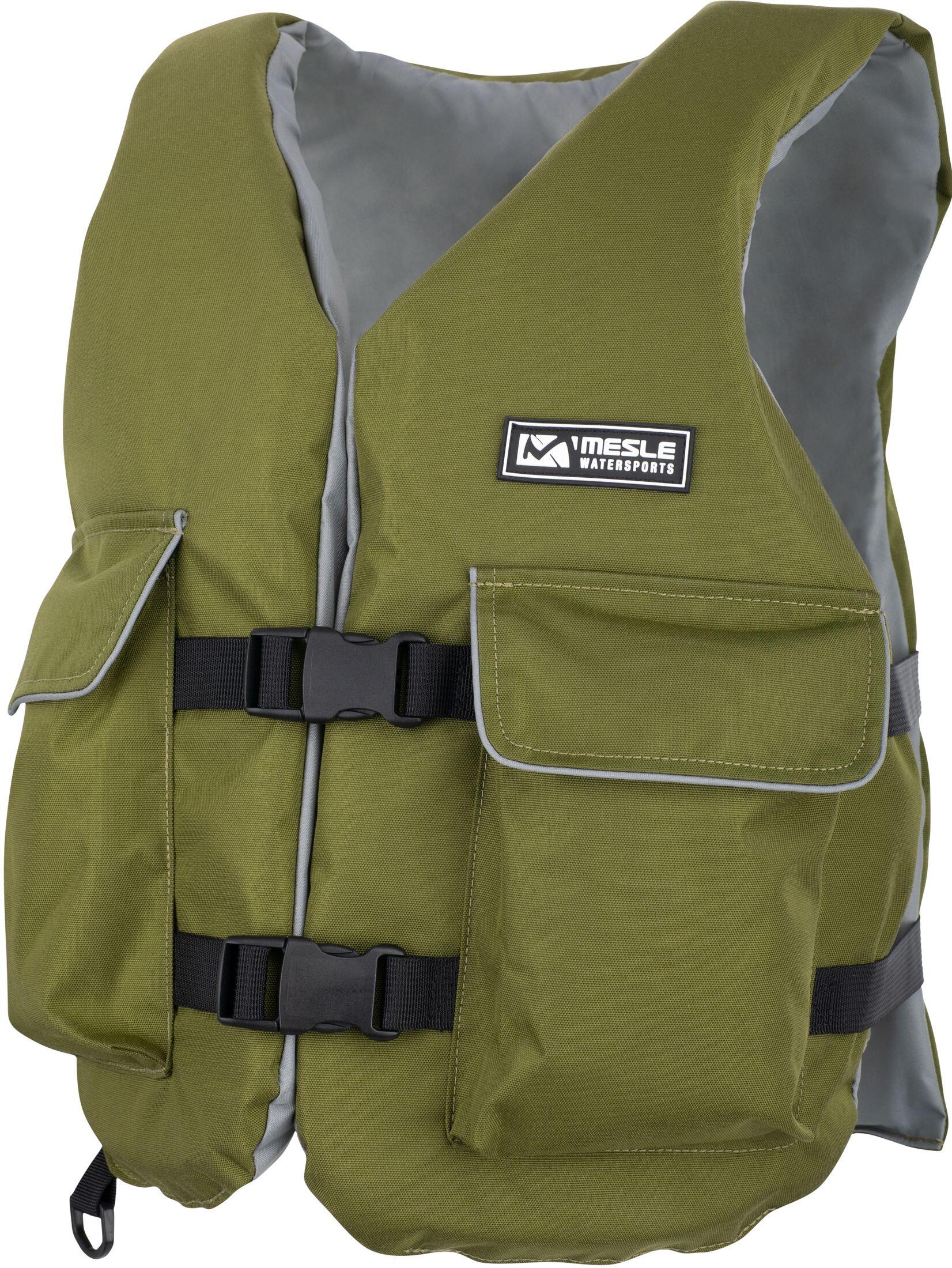 MESLE Zwemvest Fisherman Visser Kajak SUP Drijfvest Volwassene Met Tas