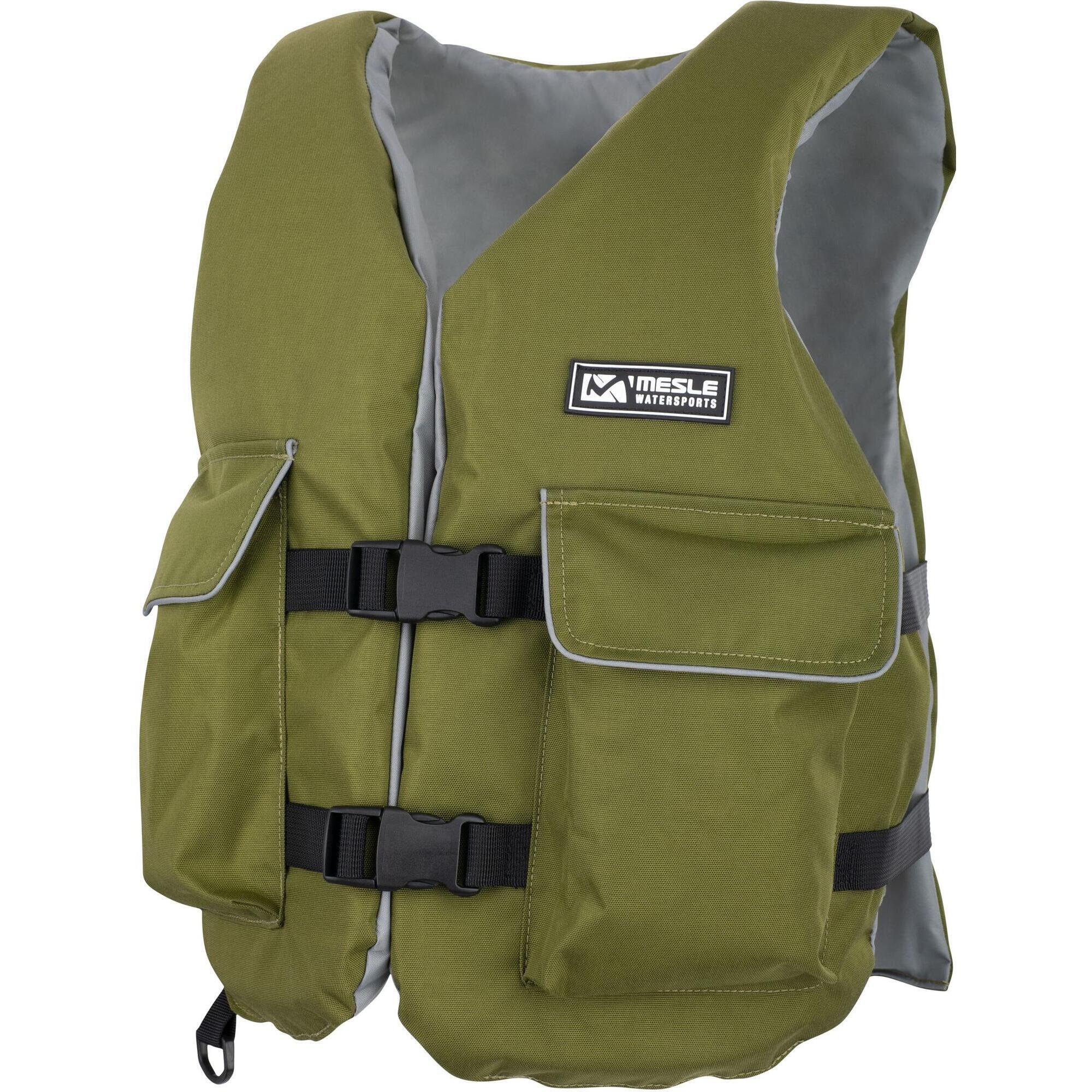 Mesle - Aide À La Flottabilité Adulte Fisherman 50n Tailles 40-150 Kg Peche Sup Kajak - Gilet De Flottaison - Vert - Adulte Volume - Decathlon