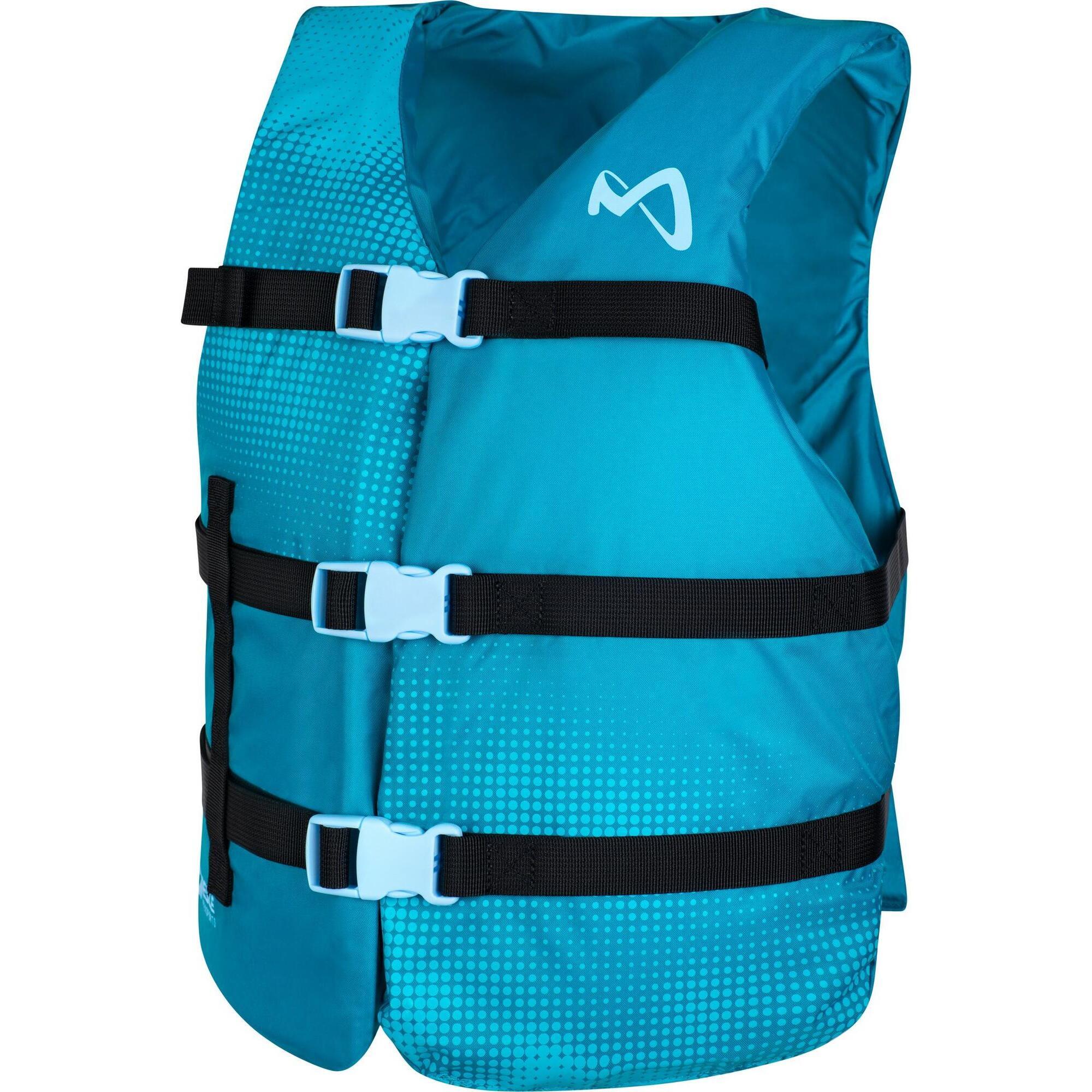 Mesle - Gilet D'Aide À La Flottabilité Femme Sportswoman 50n Tailles 40-120 Kg Sup Kajak - Gilet De Flottaison - Bleu - Adulte - Decathlon