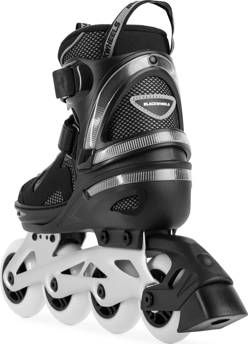 Patins em Linha Blackwheels Flex Pro fitness ajustáveis 4/7