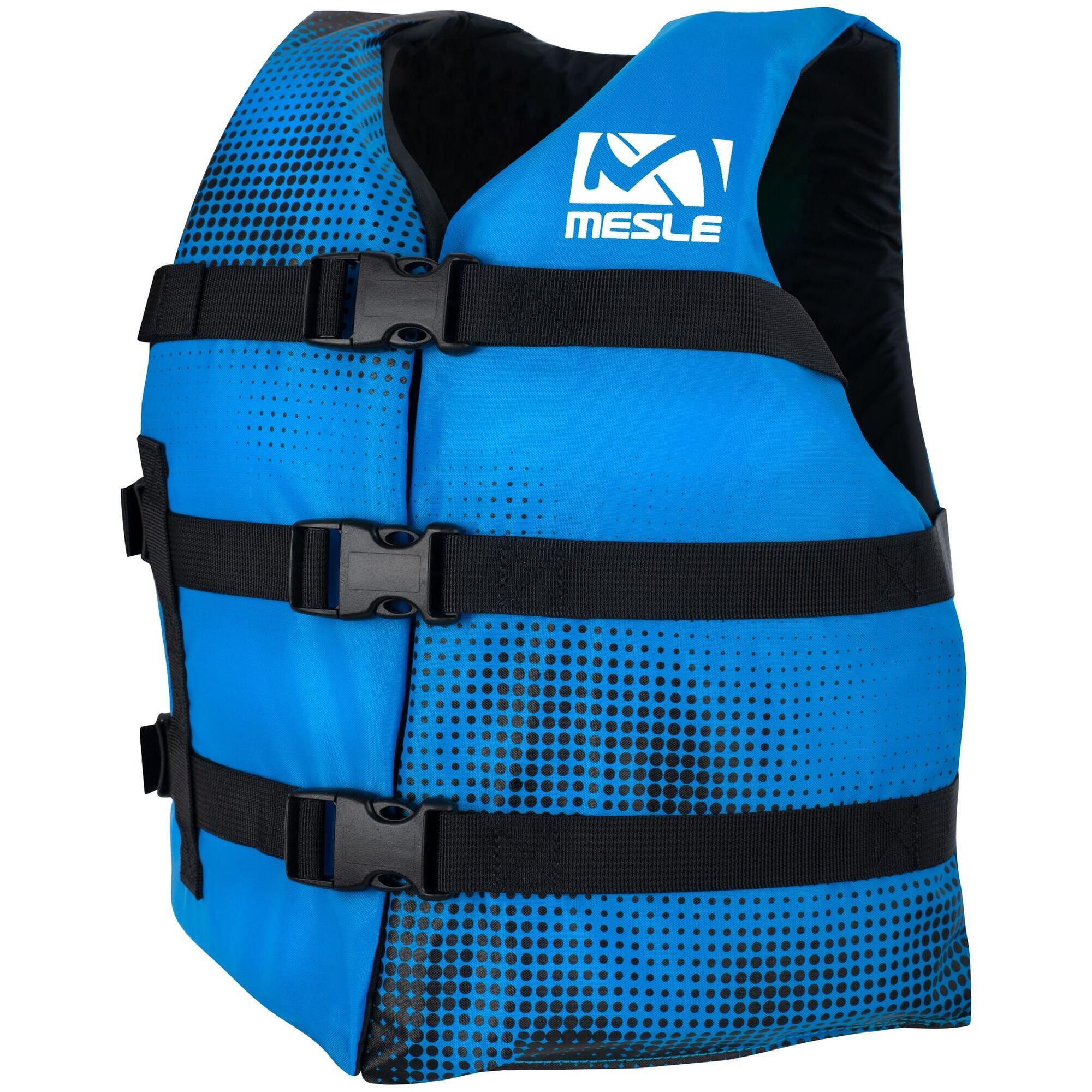 Mesle - Gilet De Natation Enfant Sportsman Junior 50n Tailles 30-40 Kg Sup Piscine - Gilet De Flottaison - Bleu - Enfant - Decathlon