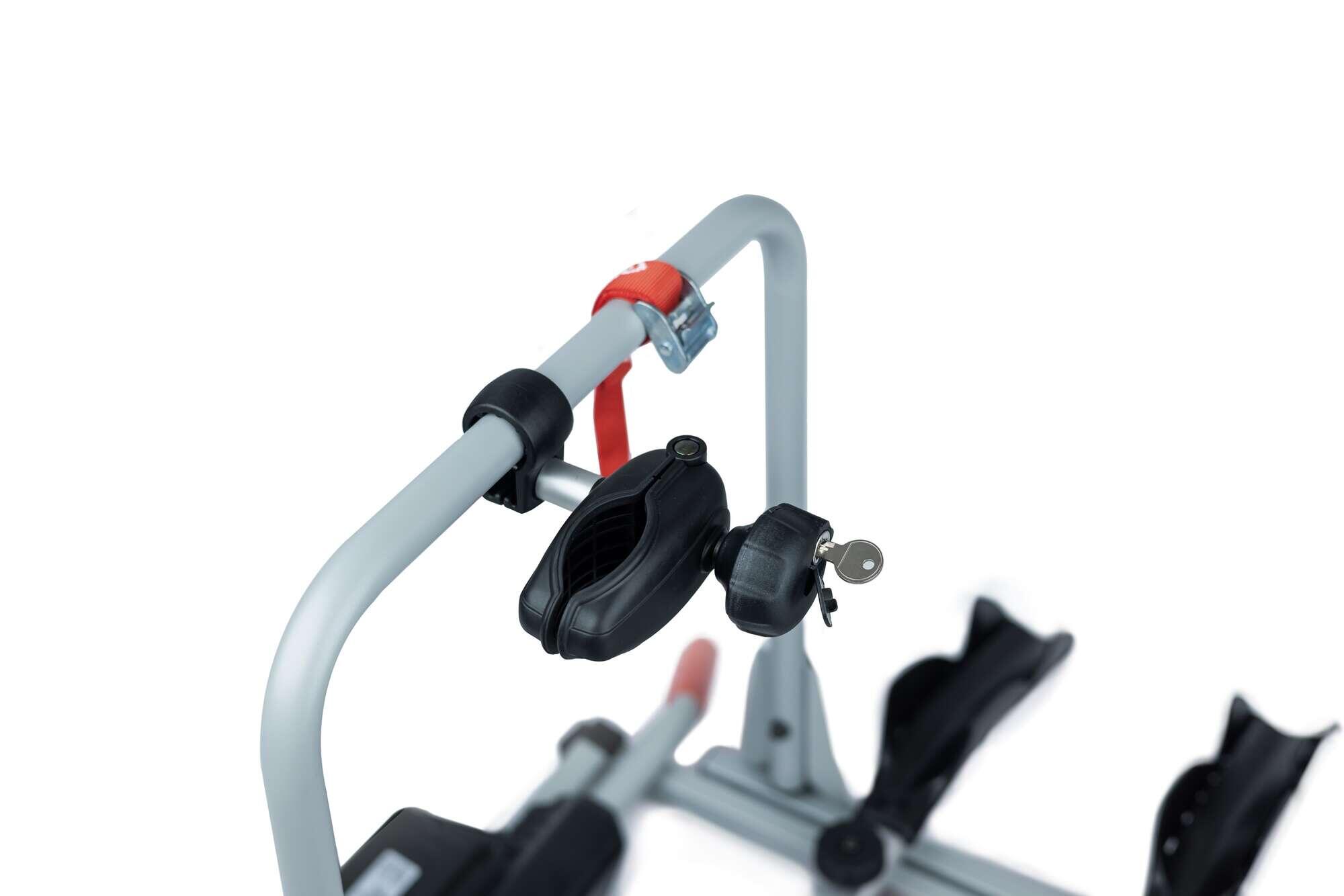 Porte-vélos plateforme sur boule d'attelage Tow Voyage Rapid 3 Bras pour 3 vélos 7/7