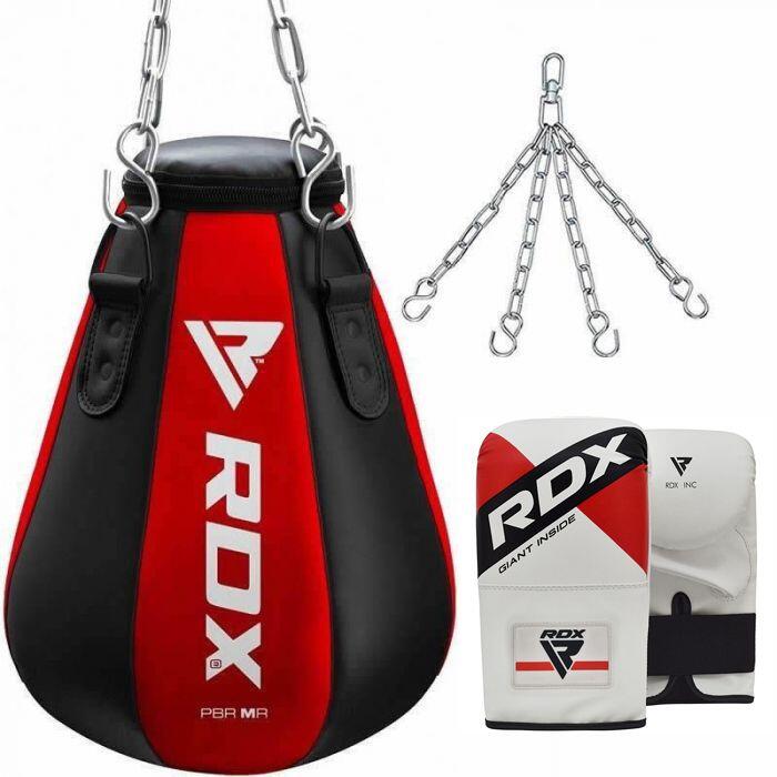 Set sac box Rxd Mr, manusi pentru sac incluse, Rosu/Negru, uni