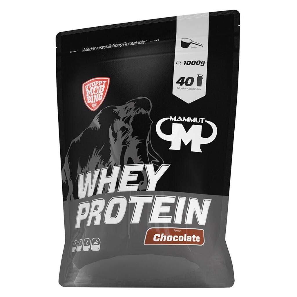 Mammut Nutrition - Whey Protein - Chocolate - 1000 G Zipp-beutel - Whey Protéine - Taille Unique - Decathlon