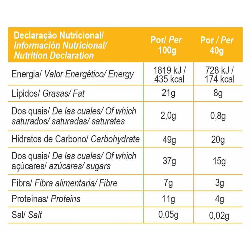 BARRA ENERGÉTICA ENDURANCE FRUIT BAR PLÁTANO & ALMENDRA - 40 G