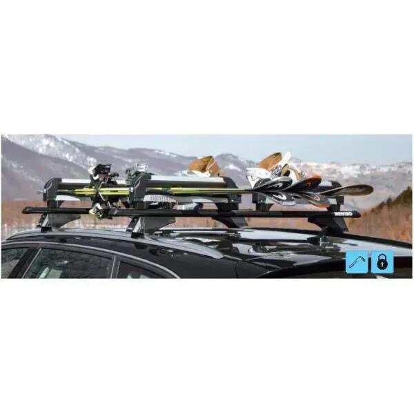 Uchwyt na narty i snowboard Menabo Iceberg Double – na 8 par nart 3/7