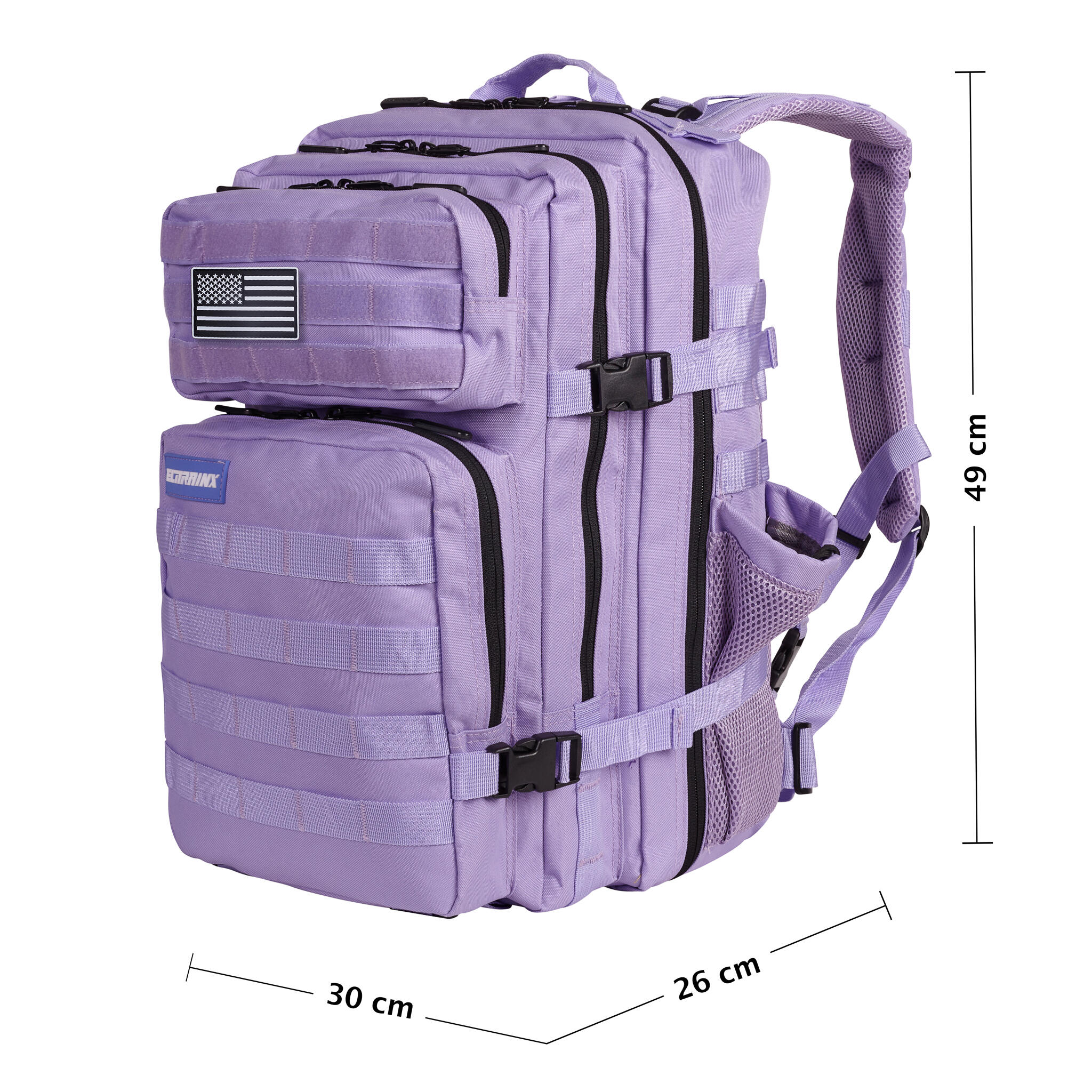 Sac à Dos Elitex V1 Lavande 45L Cabine Entraînement Imperméable 5/7