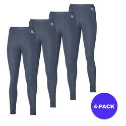 Thermobroek dames - Antraciet - S - 4-Stuks - Sneldrogende legging