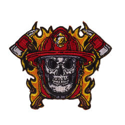 Patch Elitex Pompier PVC Velcro pour Sacs à Dos